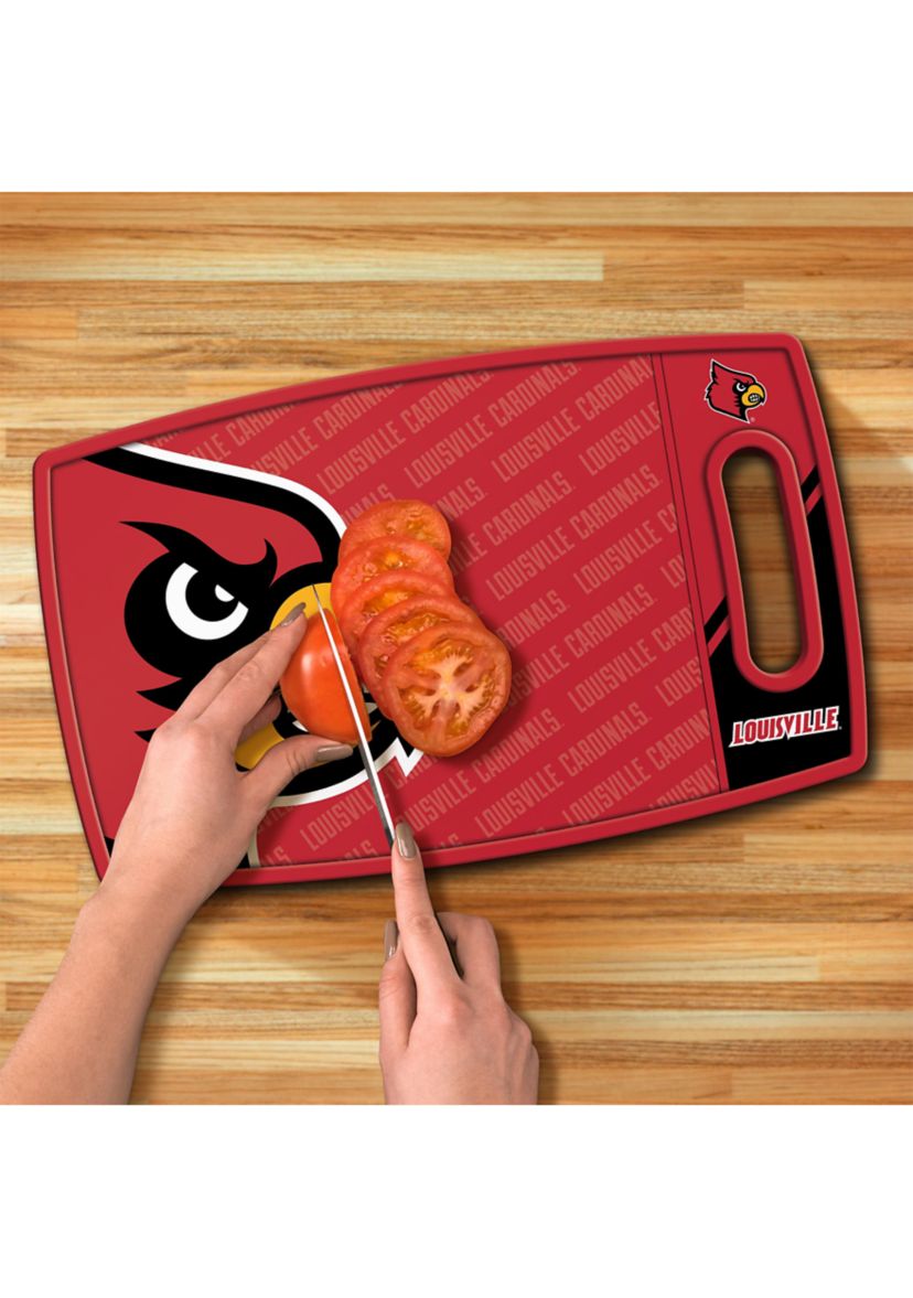 YouTheFan NCAA Louisville Cardinals Logo Series Cutting Board