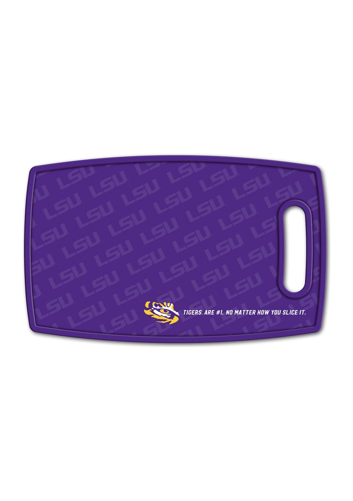 YouTheFan NCAA LSU Tigers Logo Series Cutting Board