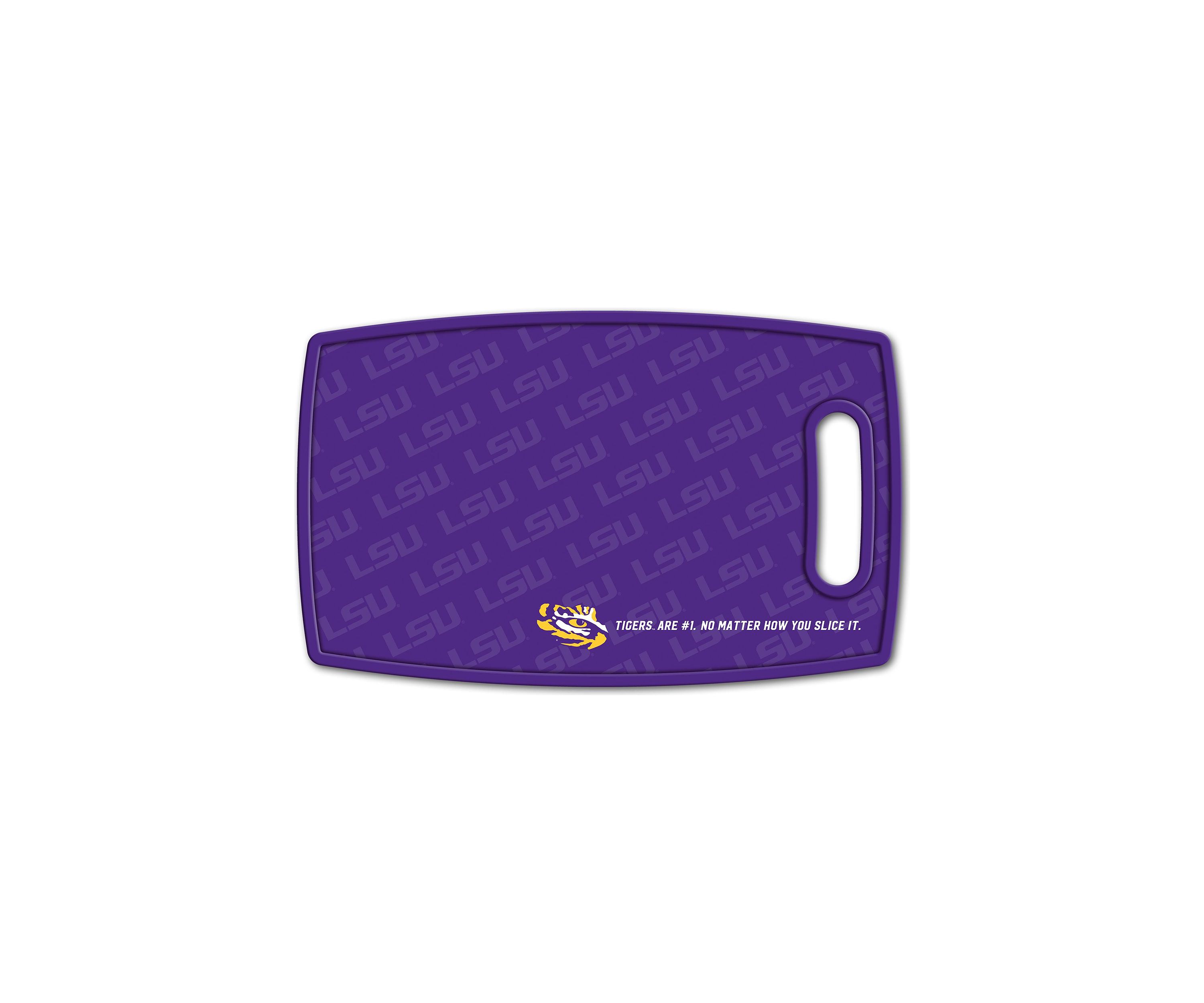 YouTheFan NCAA LSU Tigers Logo Series Cutting Board