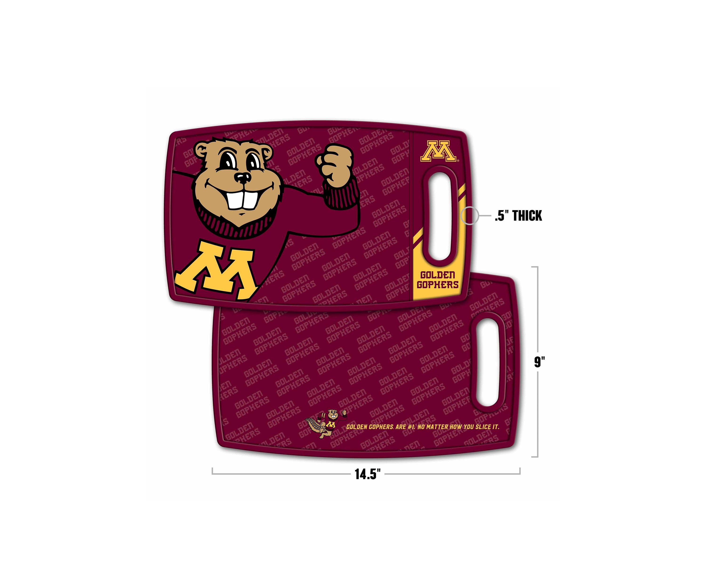 YouTheFan NCAA Minnesota Golden Gophers Logo Series Cutting Board