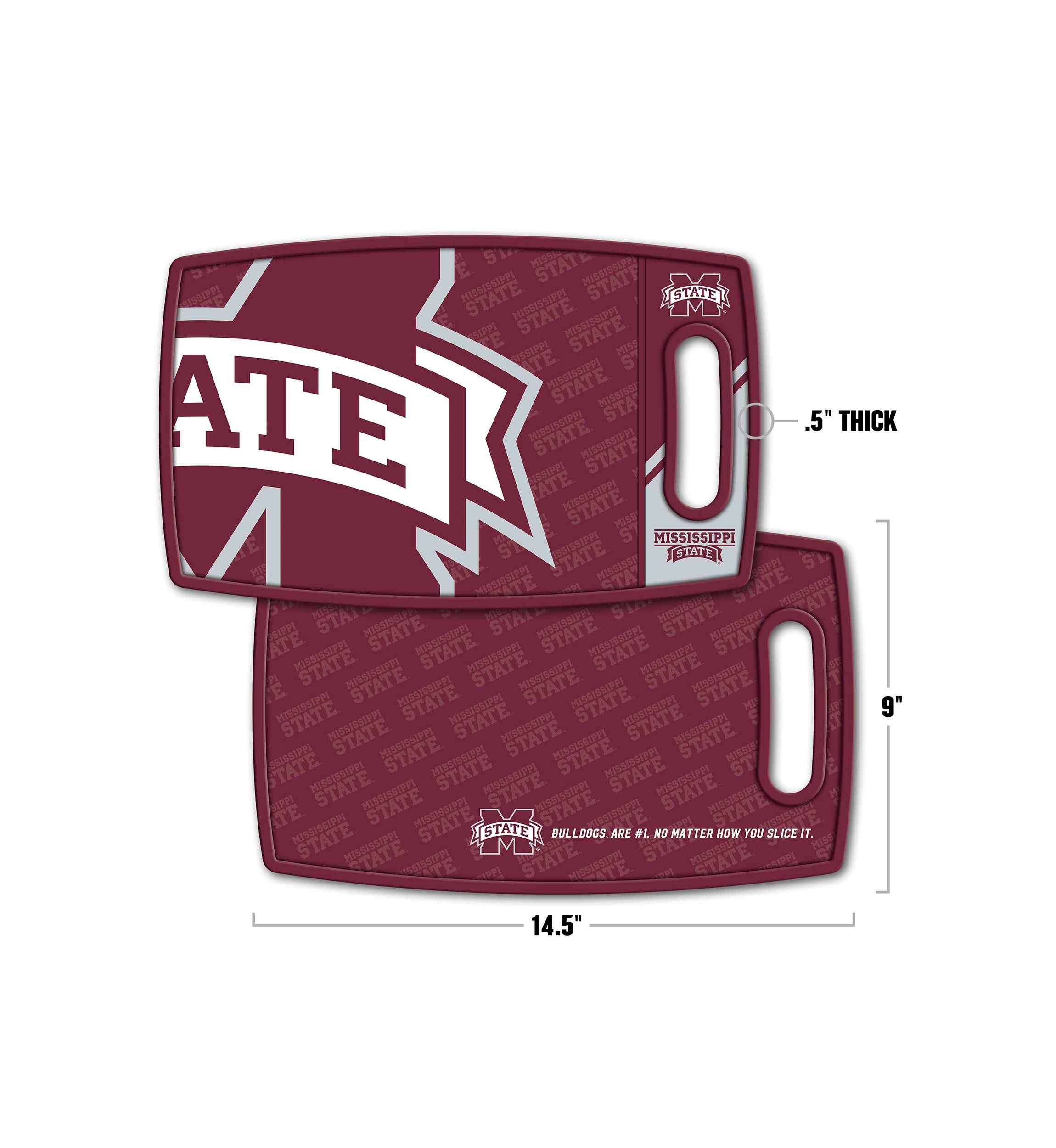 YouTheFan NCAA Mississippi State Bulldogs Logo Series Cutting Board