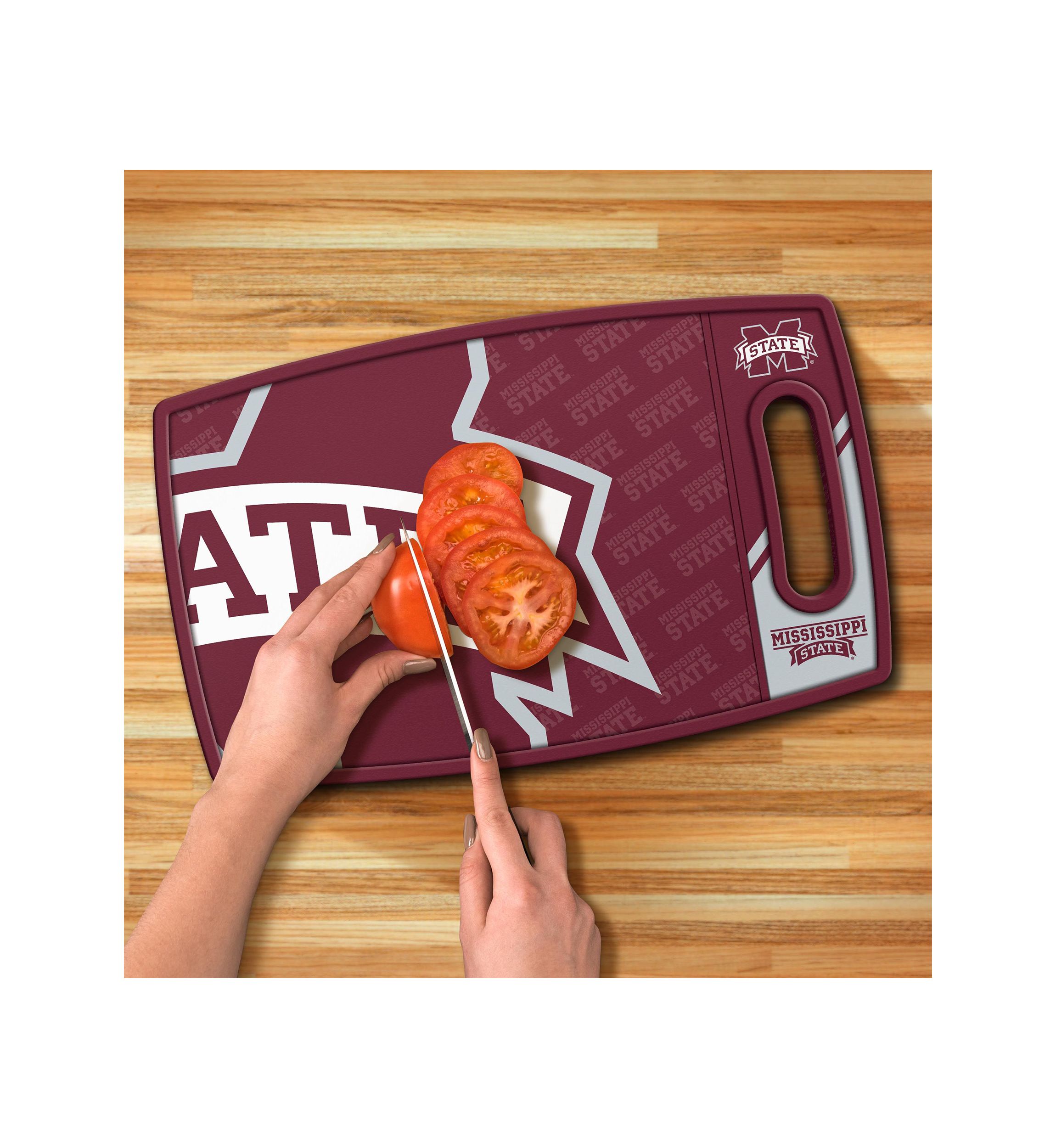 YouTheFan NCAA Mississippi State Bulldogs Logo Series Cutting Board