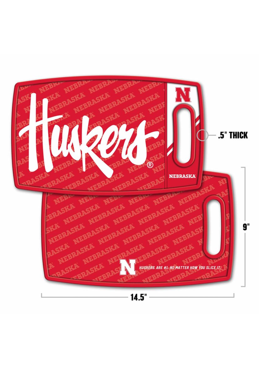 YouTheFan NCAA Nebraska Cornhuskers Logo Series Cutting Board