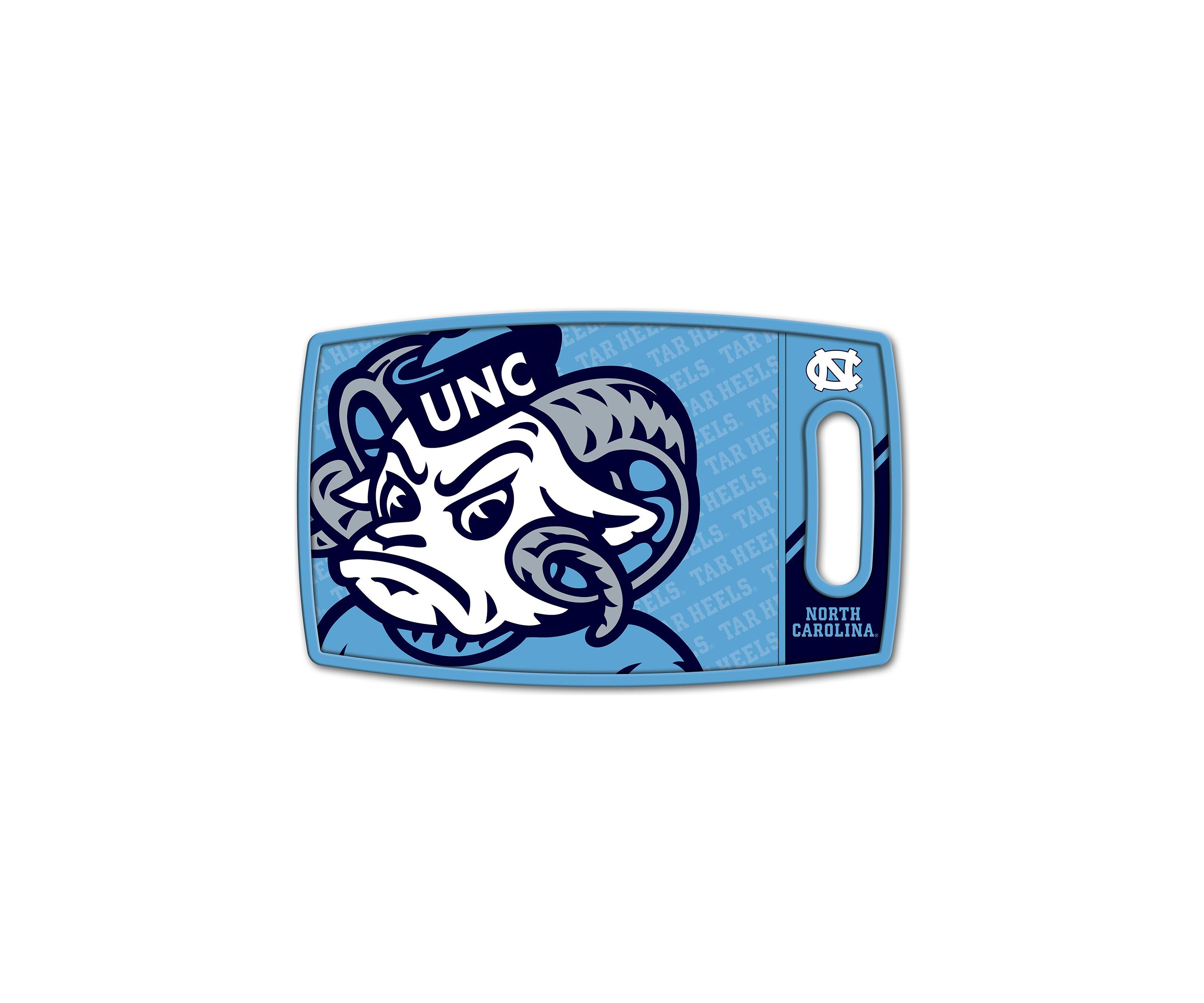 YouTheFan NCAA North Carolina Tar Heels Logo Series Cutting Board