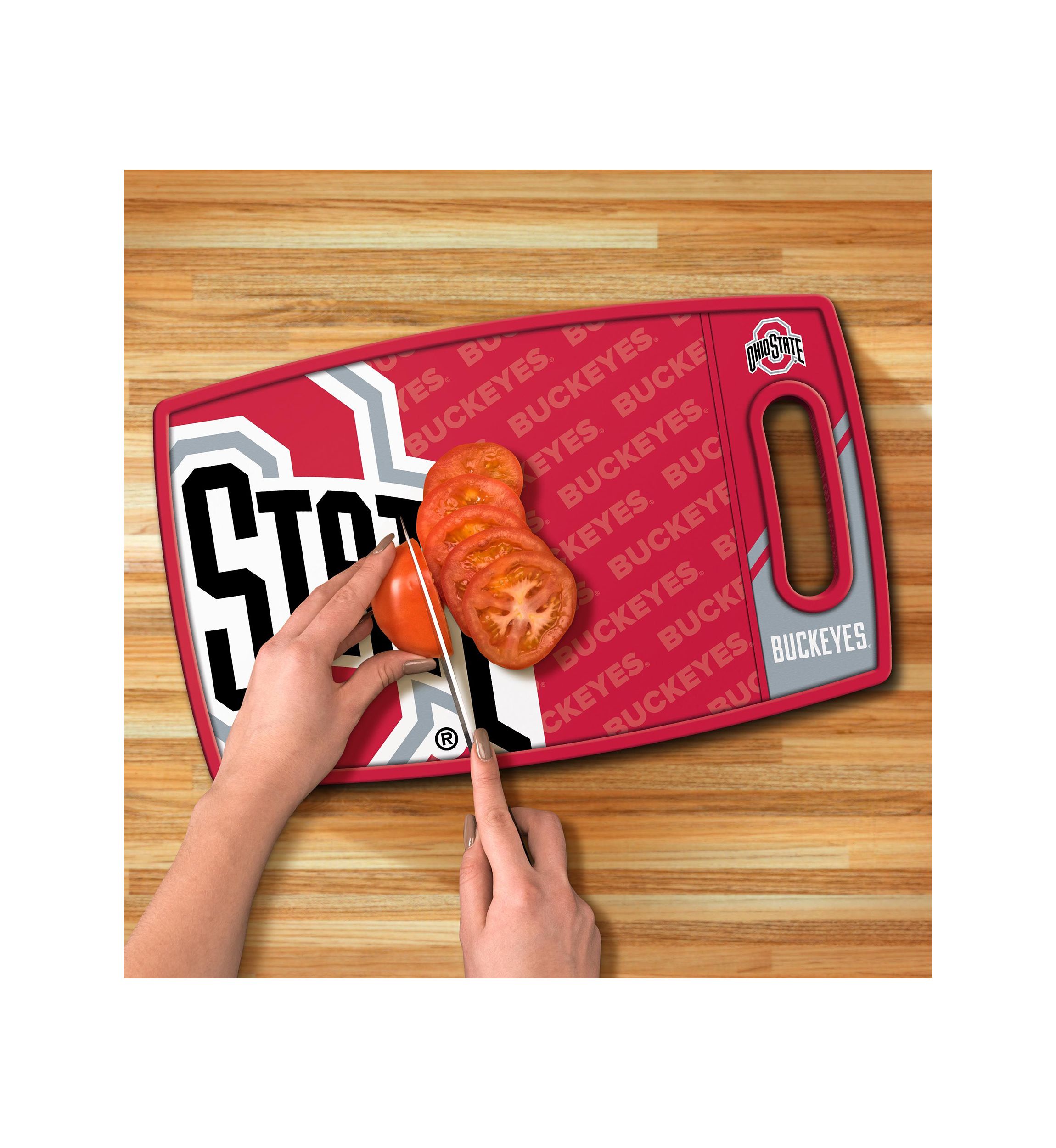 YouTheFan NCAA Ohio State Buckeyes Logo Series Cutting Board