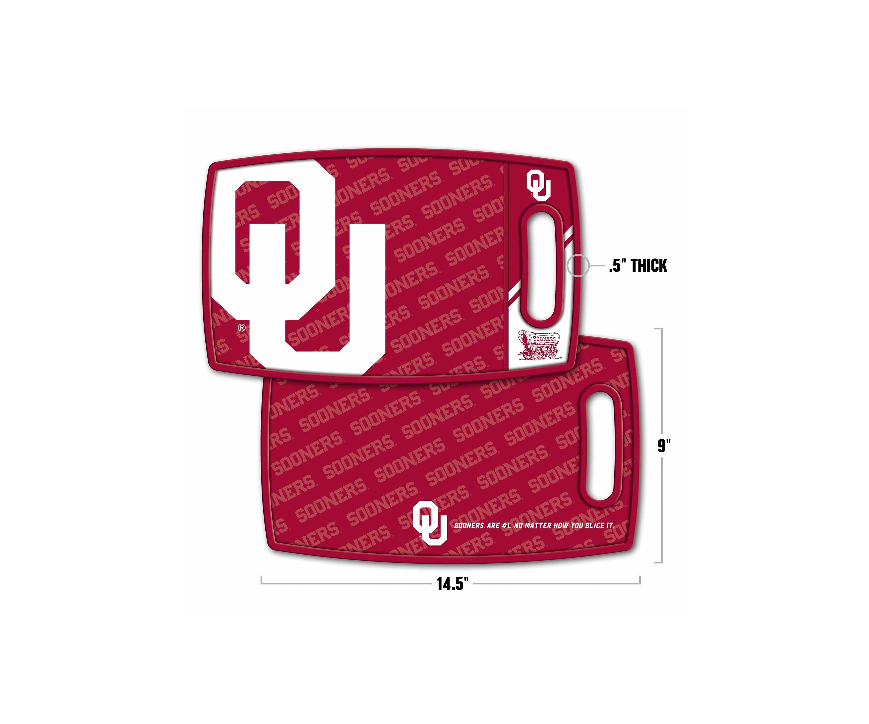 YouTheFan NCAA Oklahoma Sooners Logo Series Cutting Board