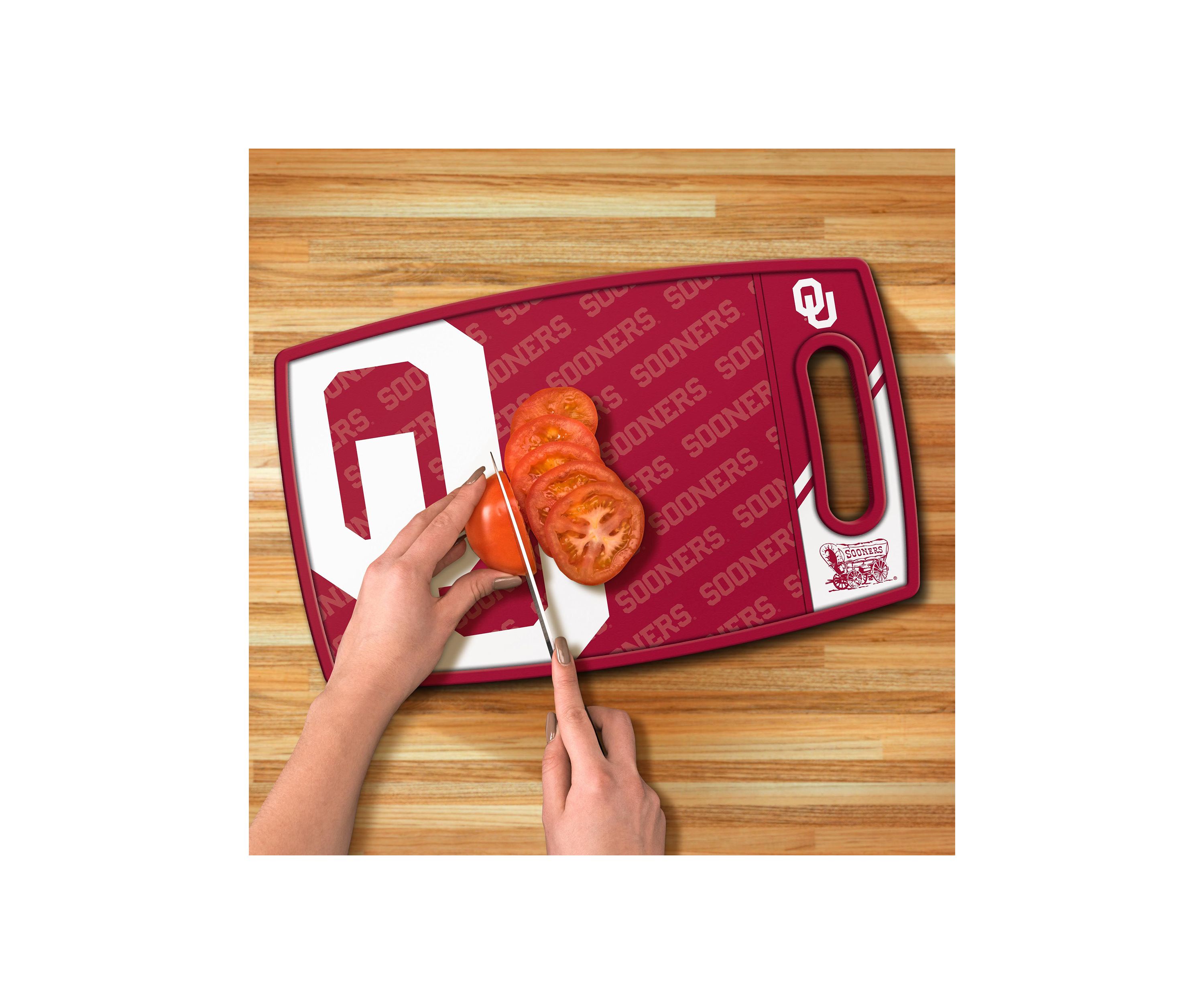 YouTheFan NCAA Oklahoma Sooners Logo Series Cutting Board