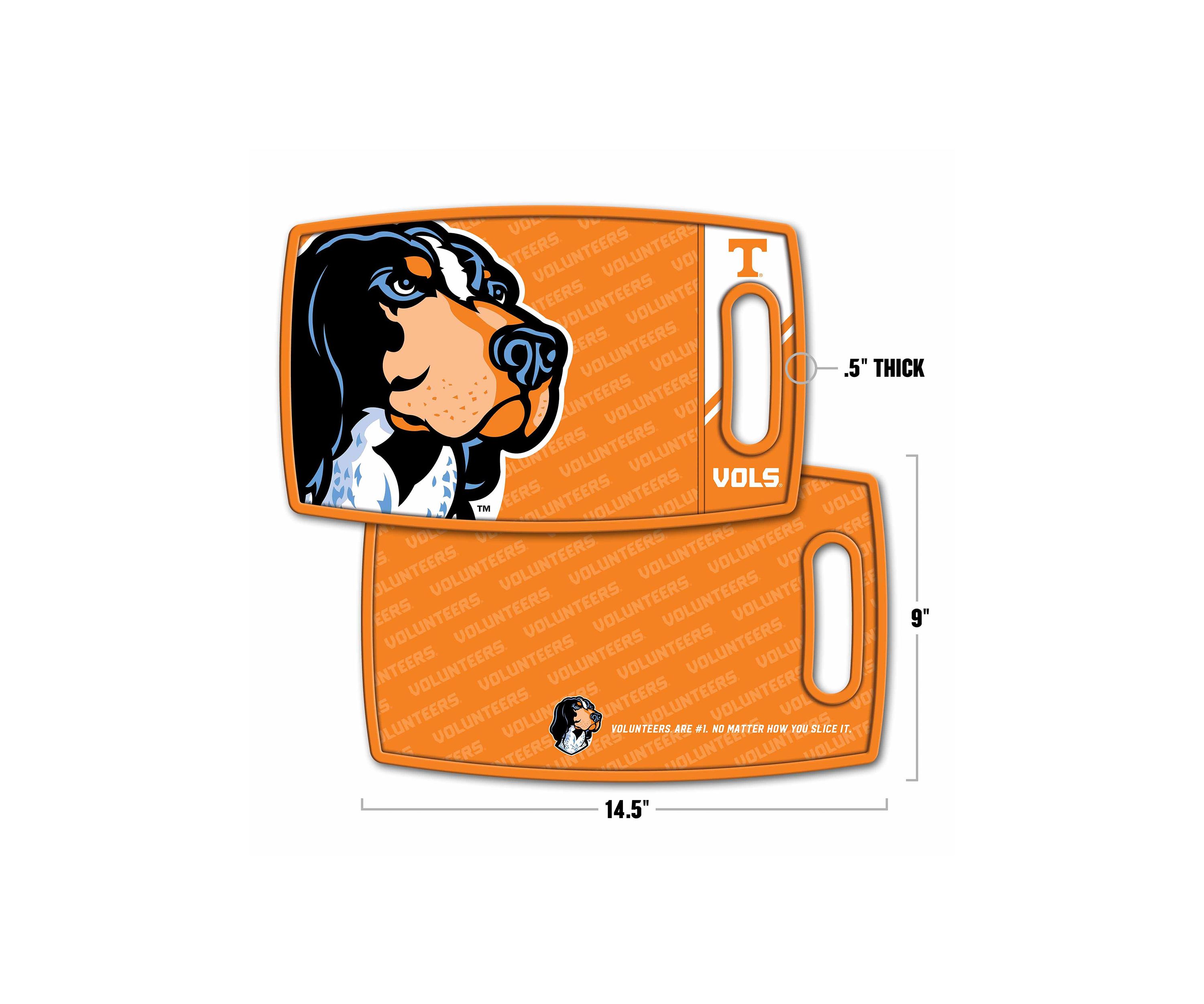 YouTheFan NCAA Tennessee Volunteers Logo Series Cutting Board