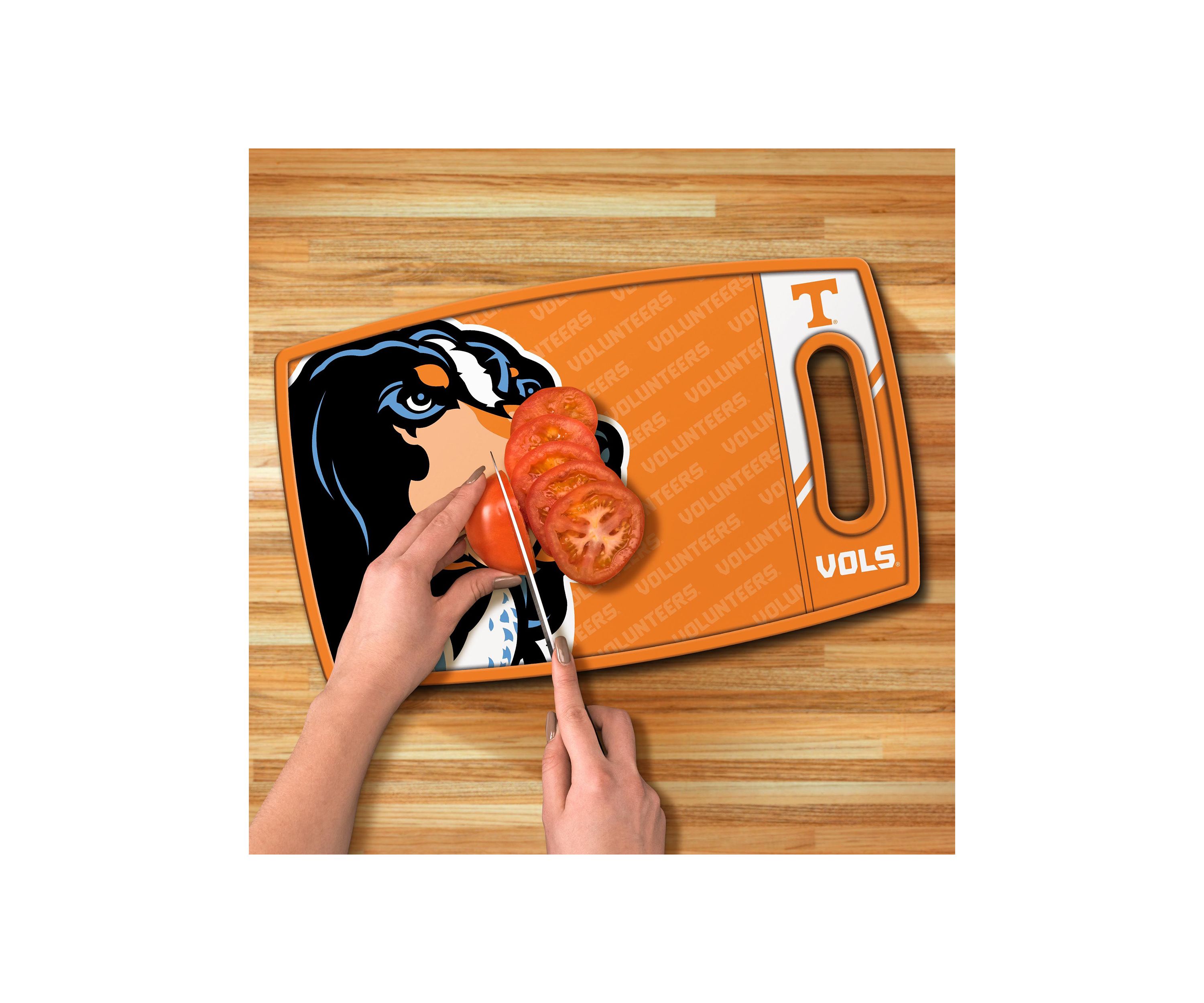 YouTheFan NCAA Tennessee Volunteers Logo Series Cutting Board