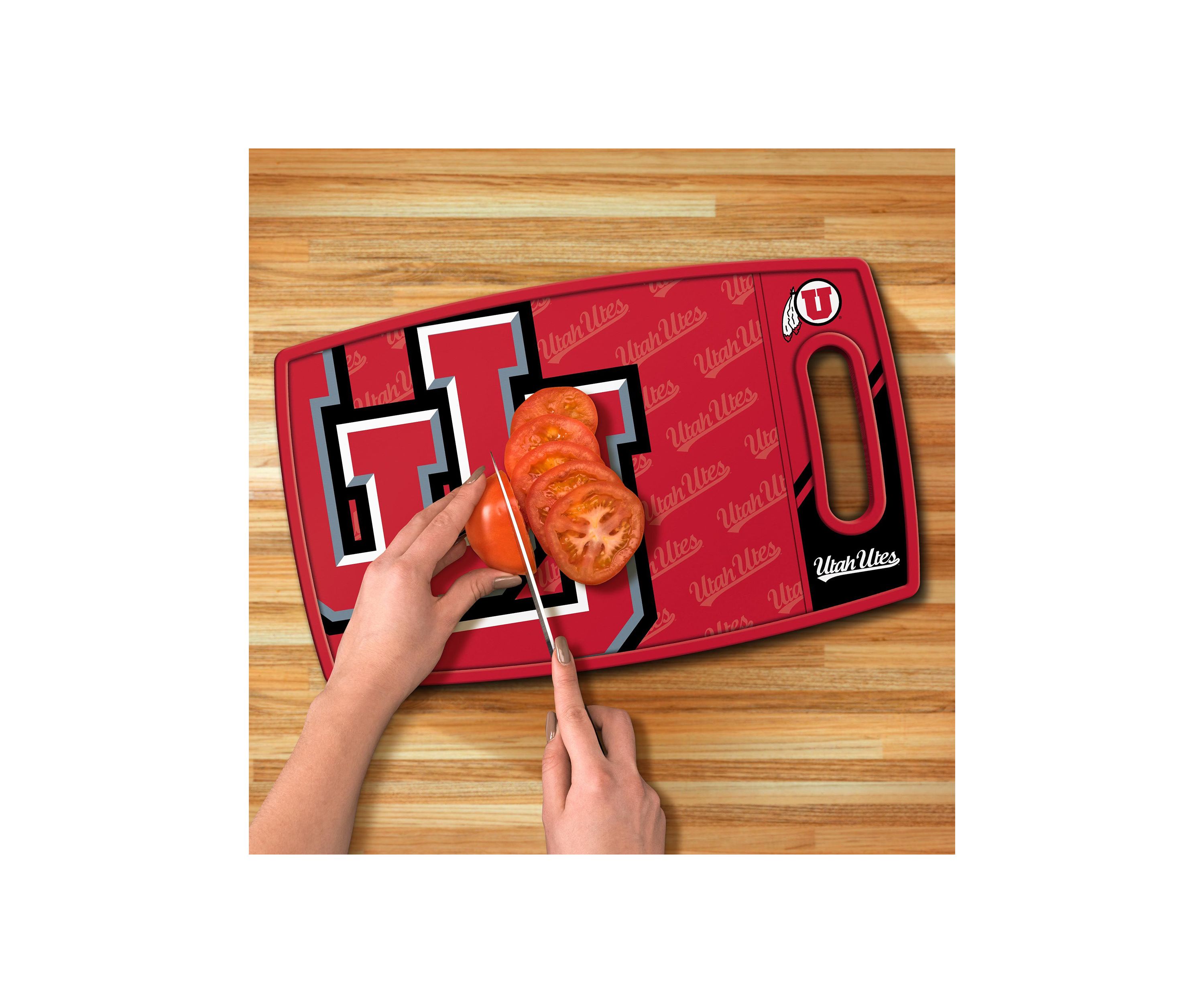 YouTheFan NCAA Utah Utes Logo Series Cutting Board