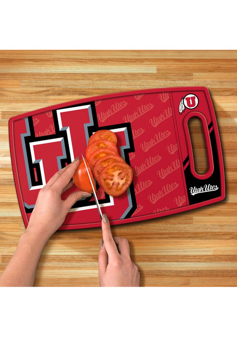 YouTheFan NCAA Utah Utes Logo Series Cutting Board