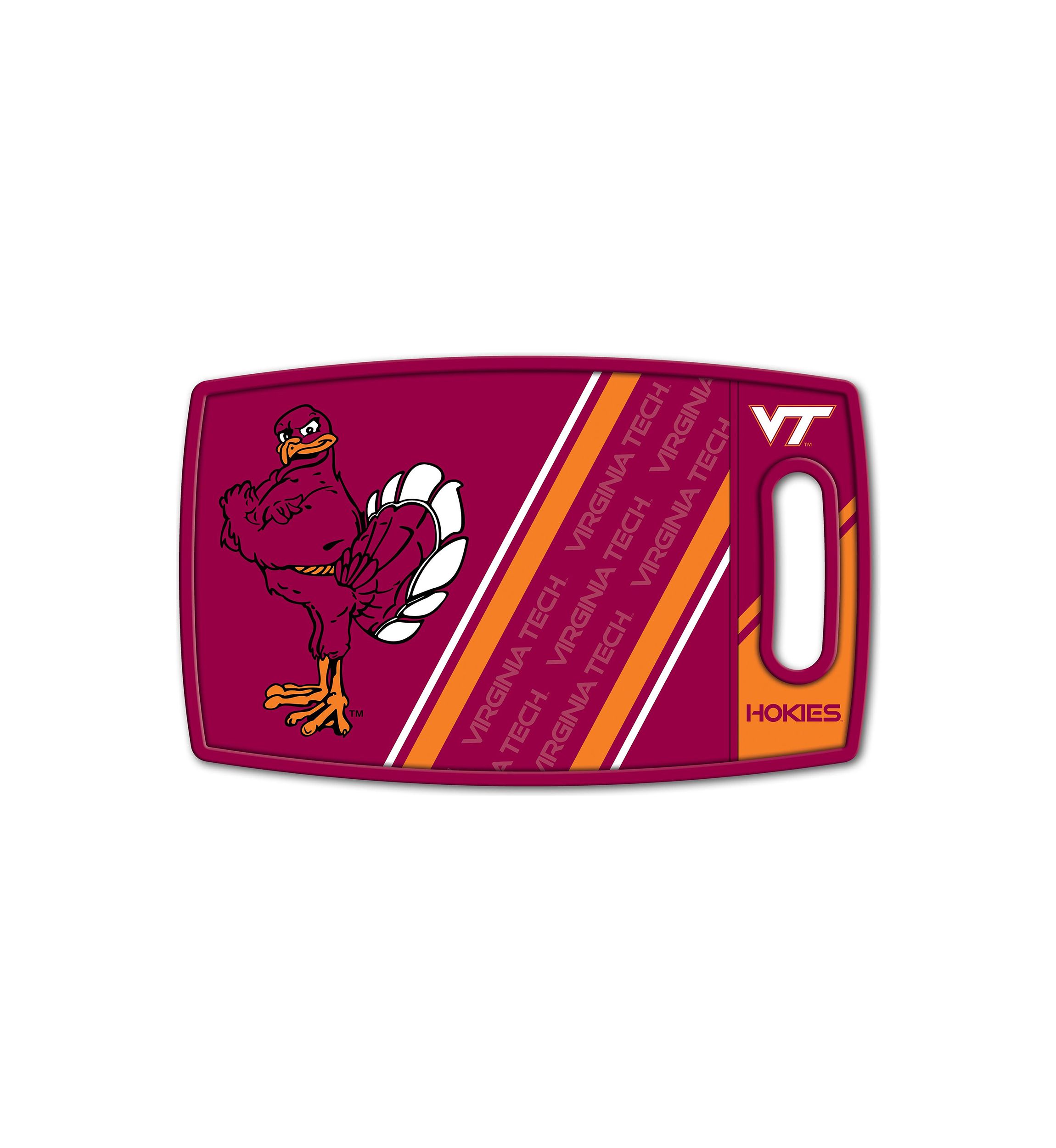 YouTheFan NCAA Virginia Tech Hokies Logo Series Cutting Board
