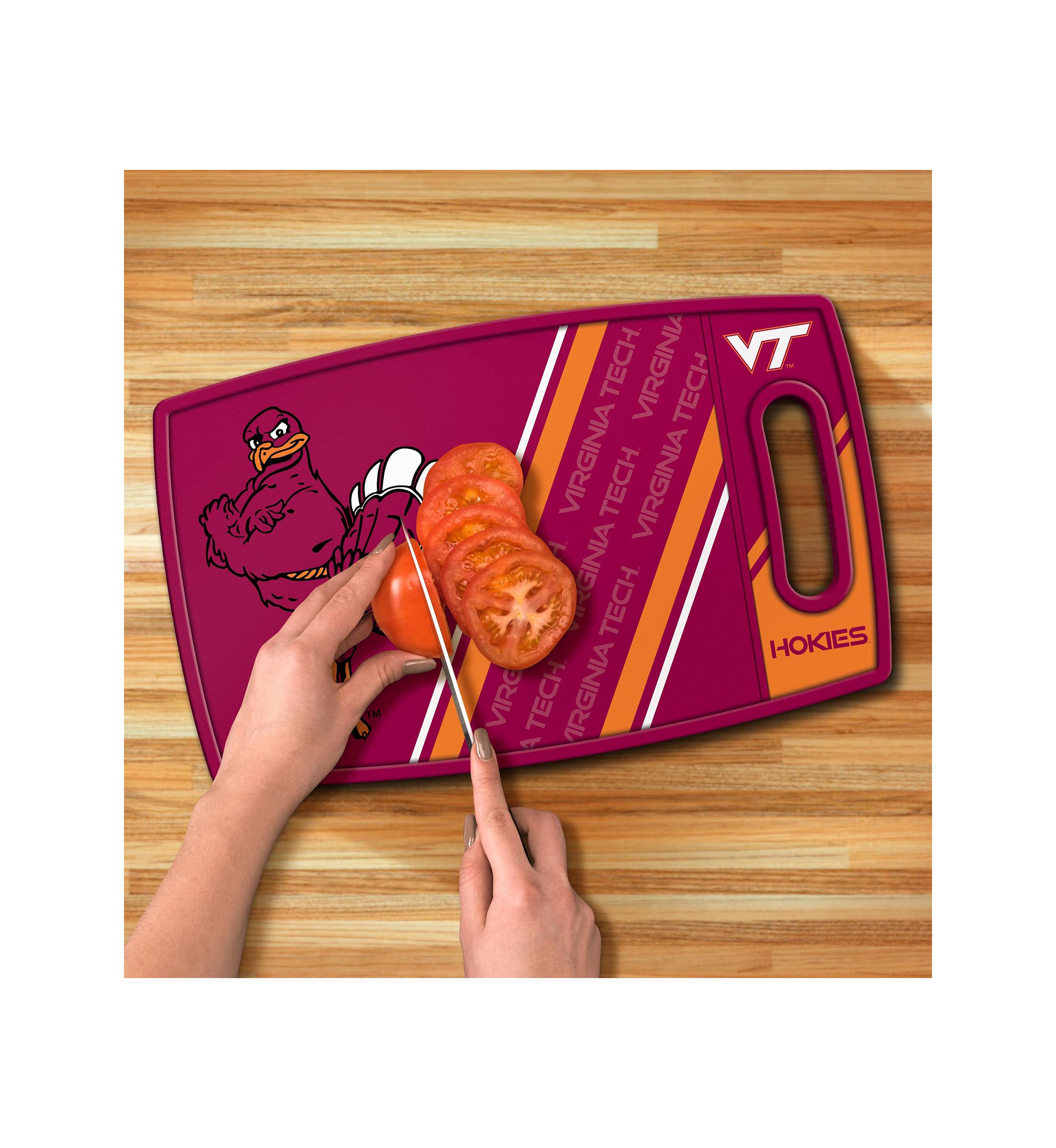 YouTheFan NCAA Virginia Tech Hokies Logo Series Cutting Board