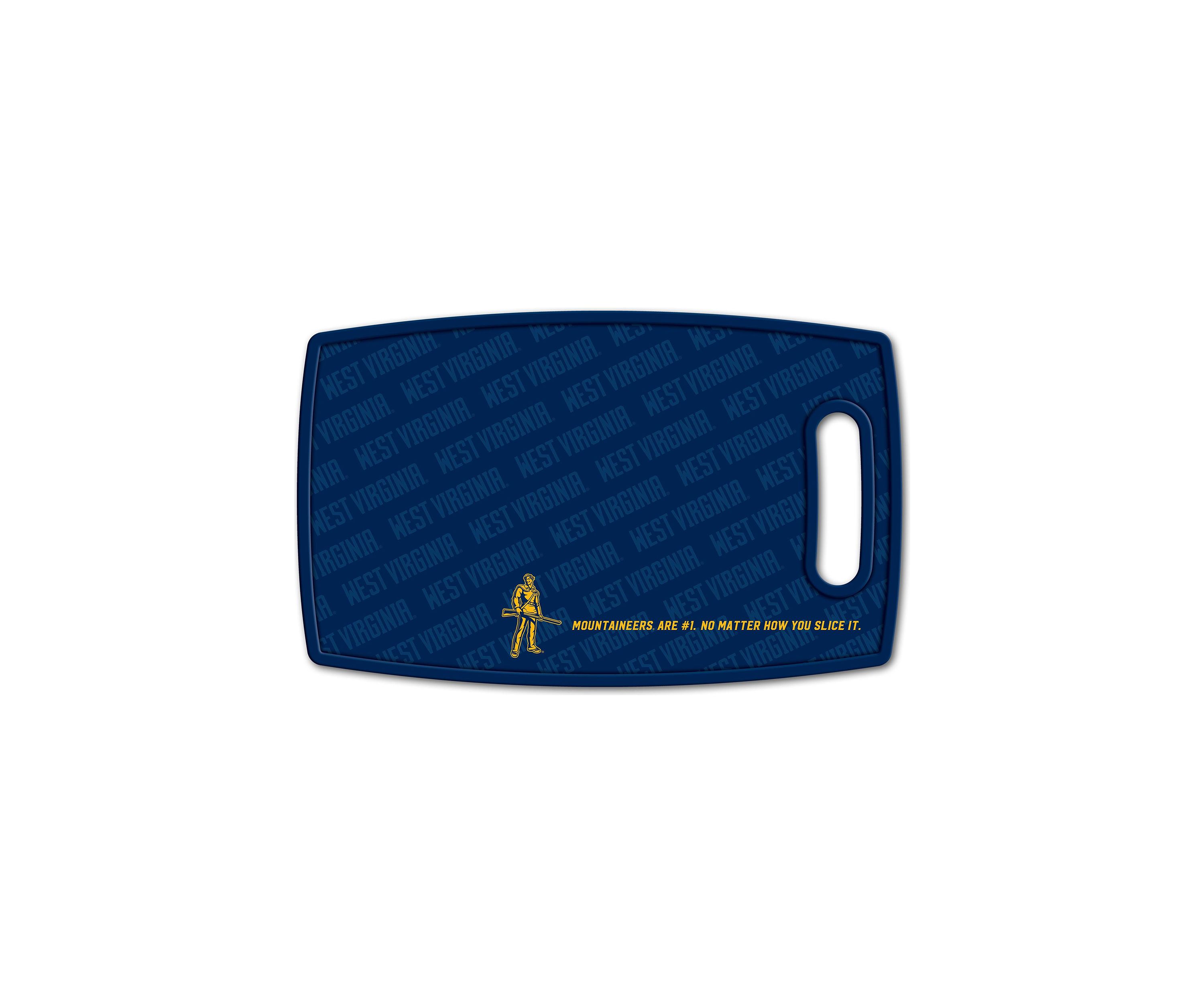 YouTheFan NCAA West Virginia Mountaineers Logo Series Cutting Board