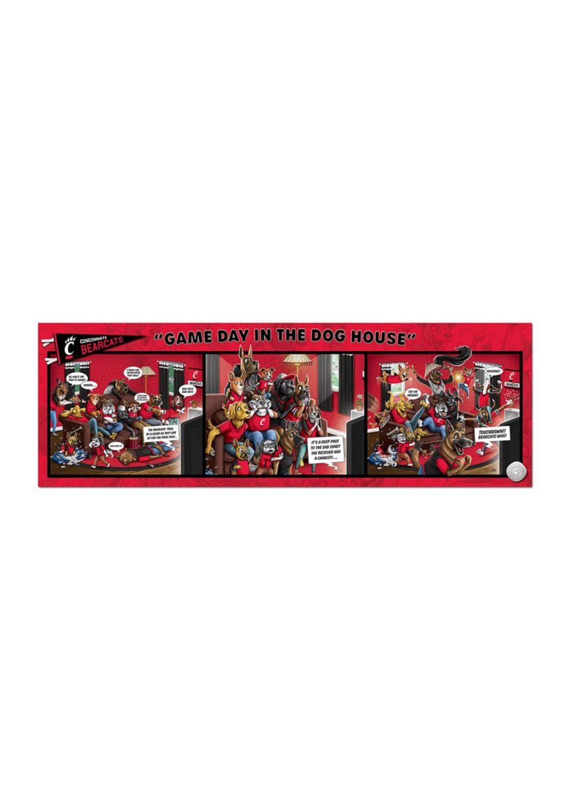YouTheFan NCAA Cincinnati Bearcats Game Day in the Dog House 1000pc Puzzle