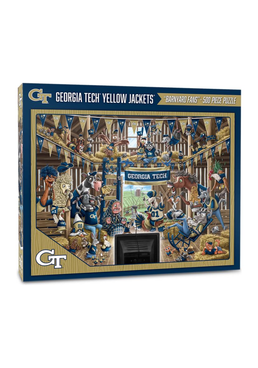 YouTheFan NCAA Georgia Tech Yellow Jackets Barnyard Fans 500pc Puzzle
