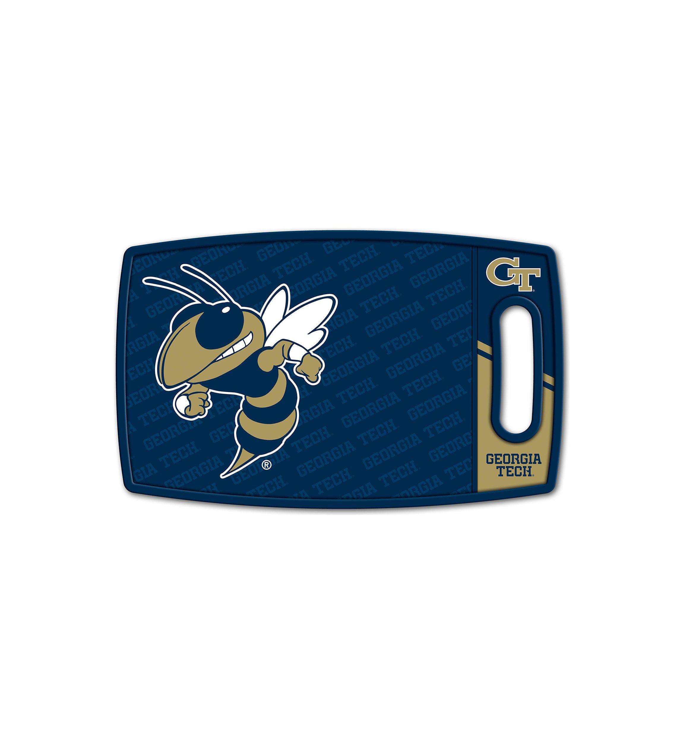 YouTheFan NCAA Georgia Tech Yellow Jackets Logo Series Cutting Board