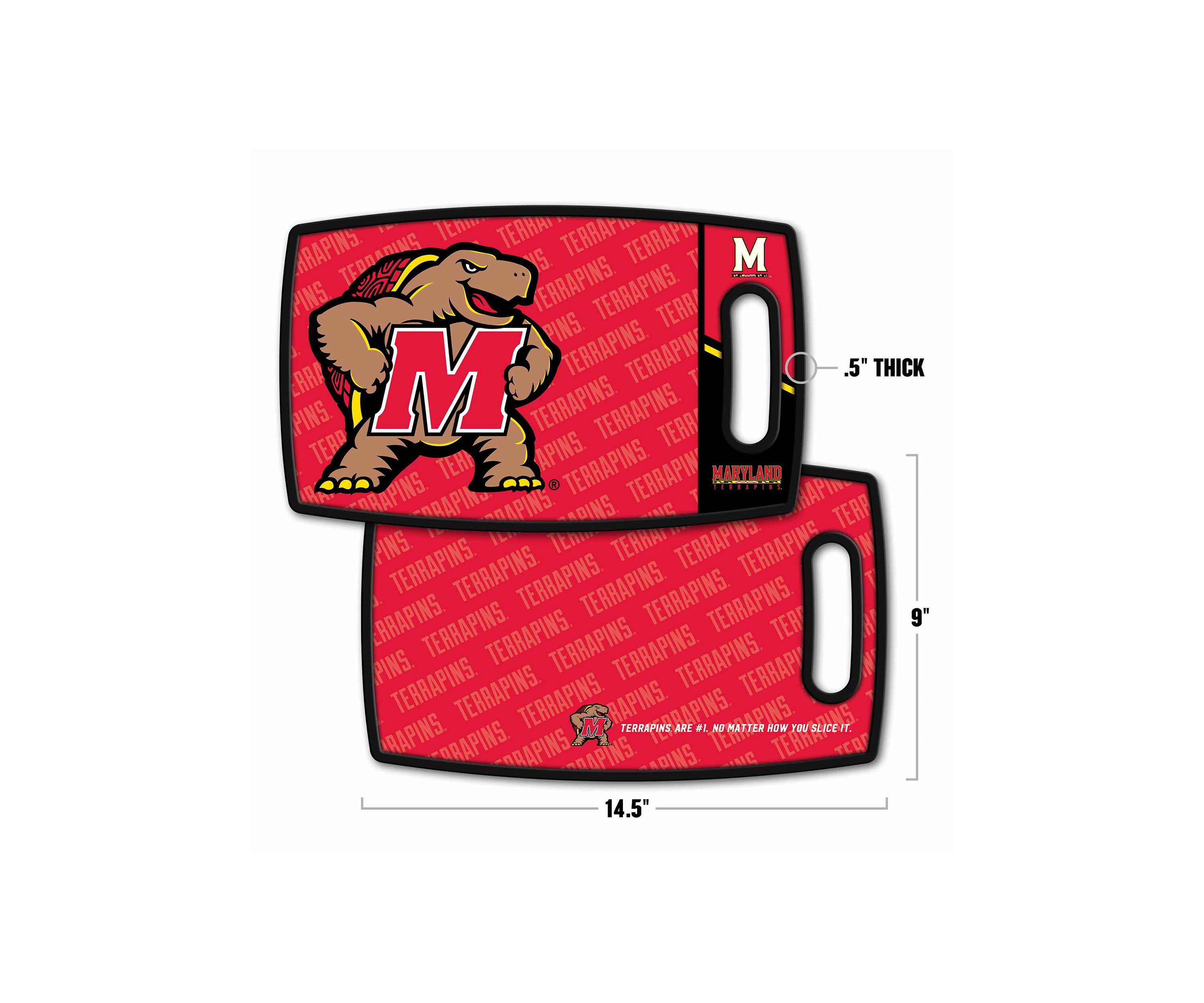 YouTheFan NCAA Maryland Terrapins Logo Series Cutting Board