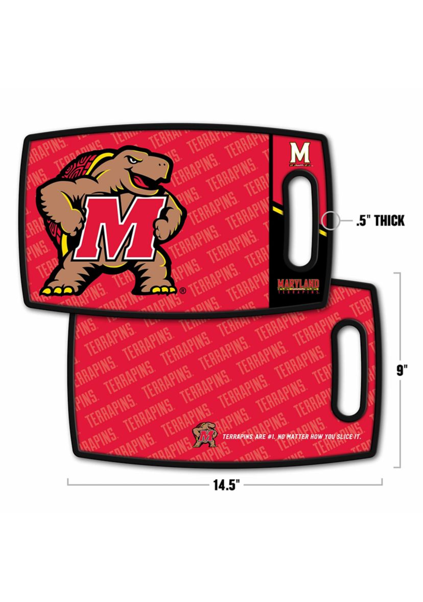 YouTheFan NCAA Maryland Terrapins Logo Series Cutting Board