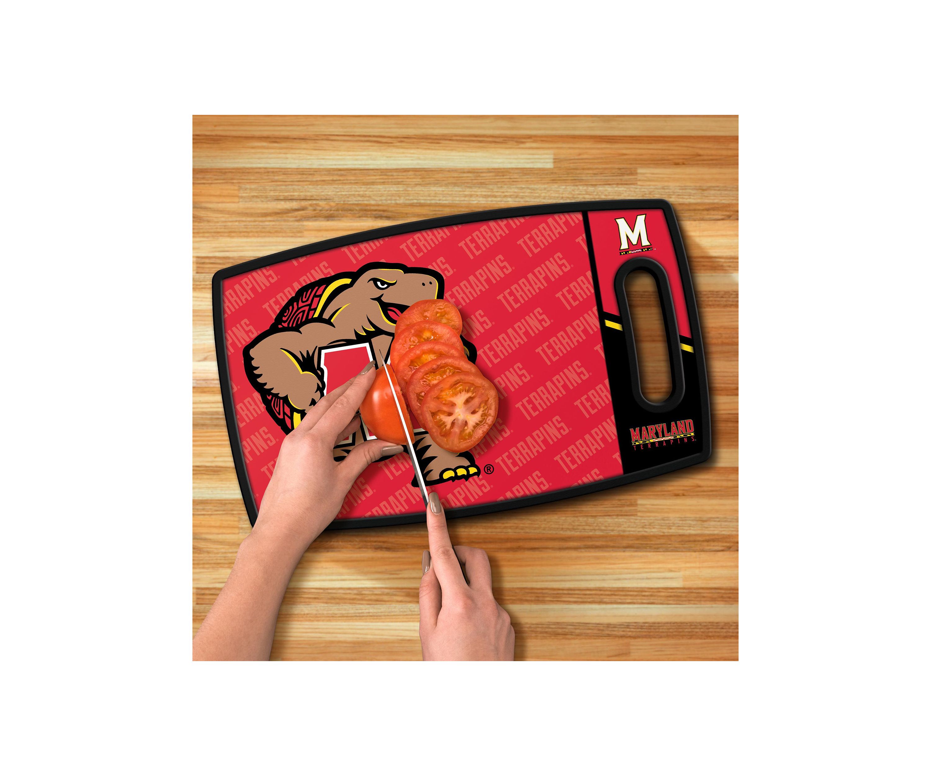 YouTheFan NCAA Maryland Terrapins Logo Series Cutting Board