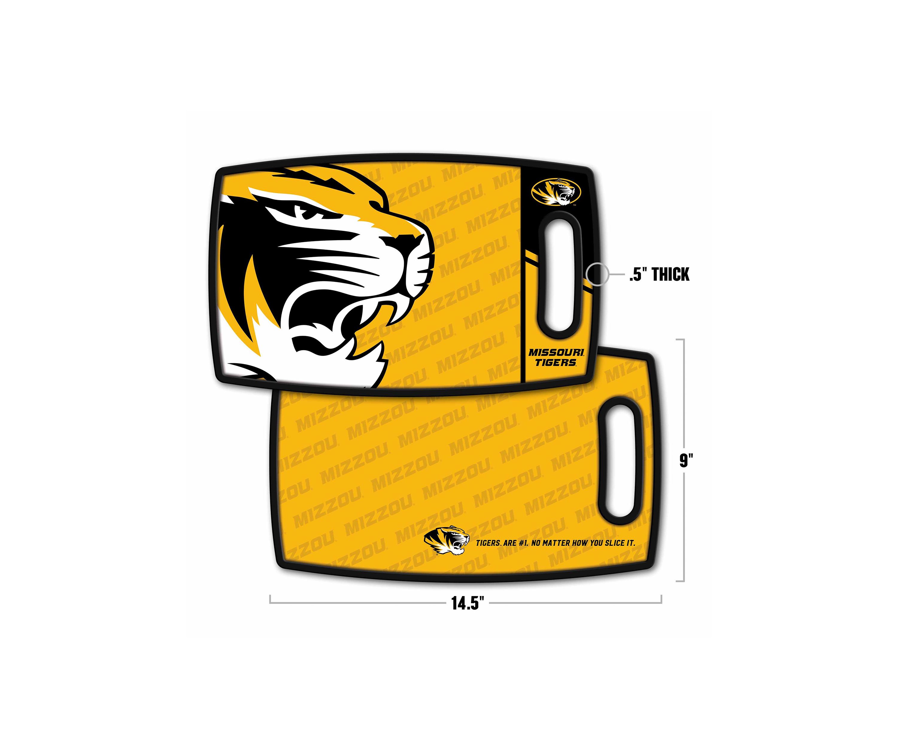 YouTheFan NCAA Missouri Tigers Logo Series Cutting Board