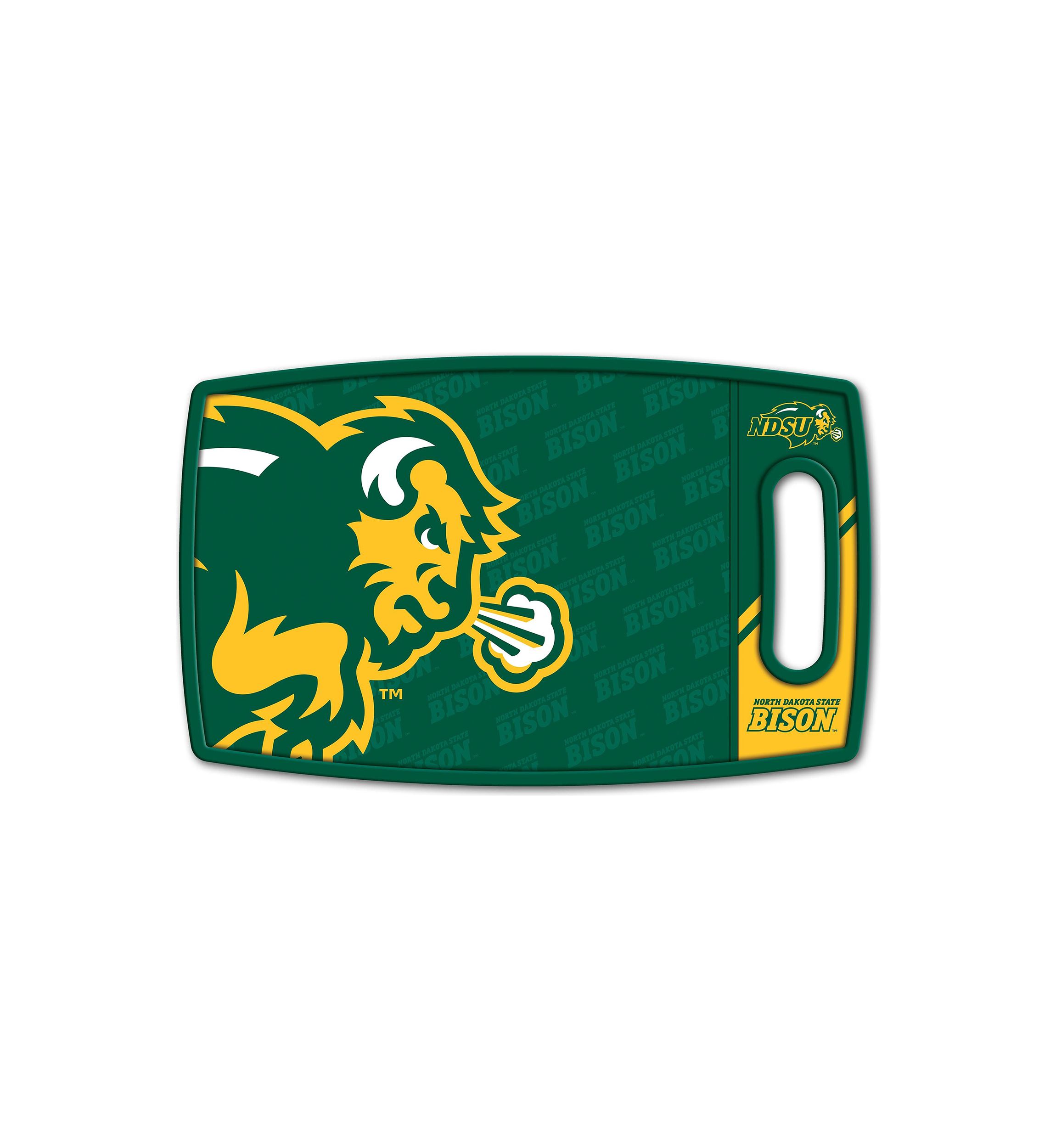 YouTheFan NCAA North Dakota State Bison Logo Series Cutting Board