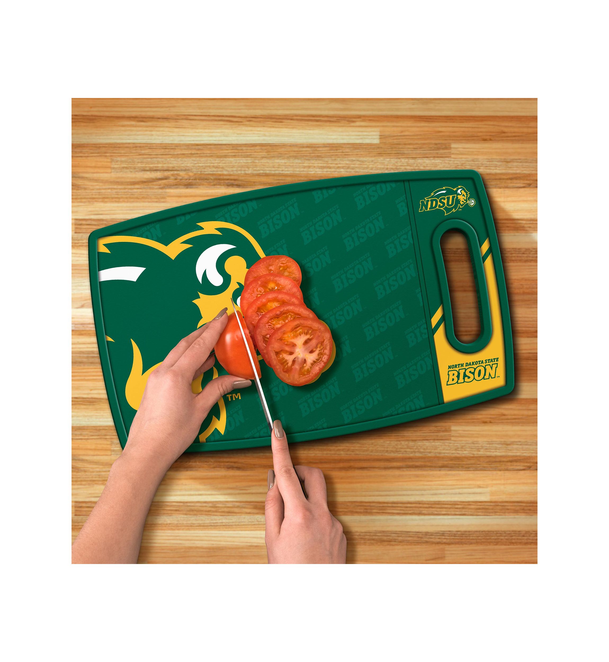 YouTheFan NCAA North Dakota State Bison Logo Series Cutting Board