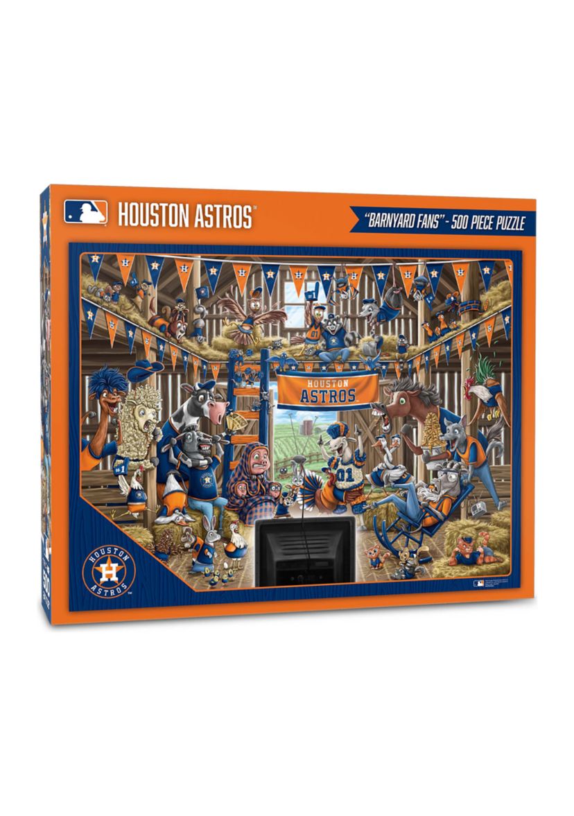 YouTheFan MLB Houston Astros Barnyard Fans 500pc Puzzle