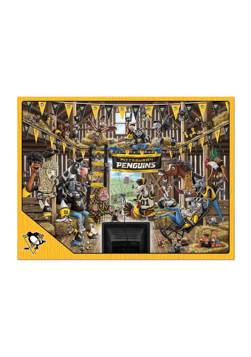 YouTheFan NHL Pittsburgh Penguins Barnyard Fans 500pc Puzzle