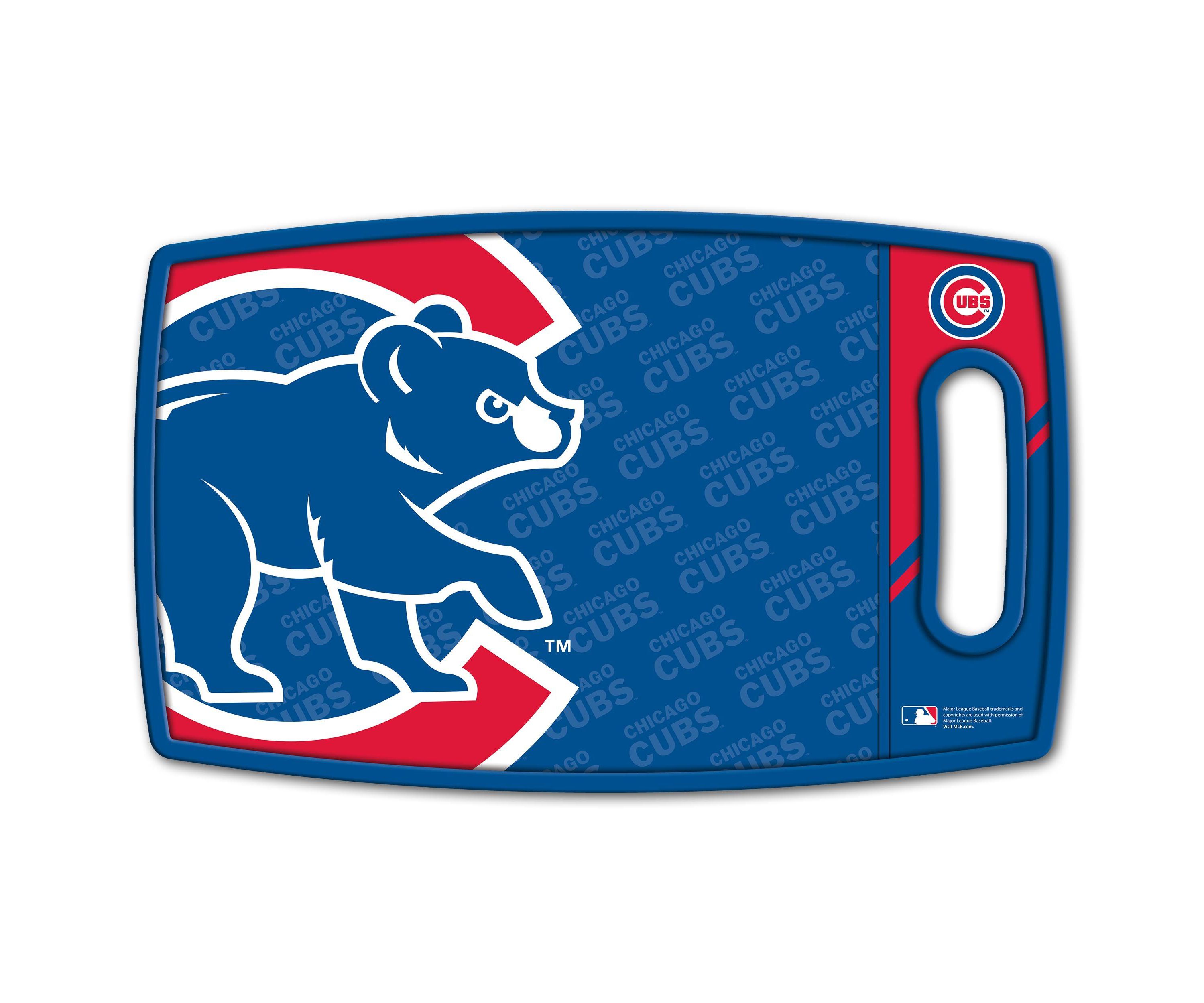 YouTheFan MLB Chicago Cubs Logo Series Cutting Board