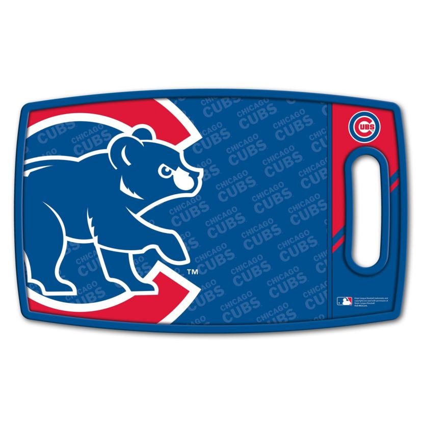 YouTheFan MLB Chicago Cubs Logo Series Cutting Board