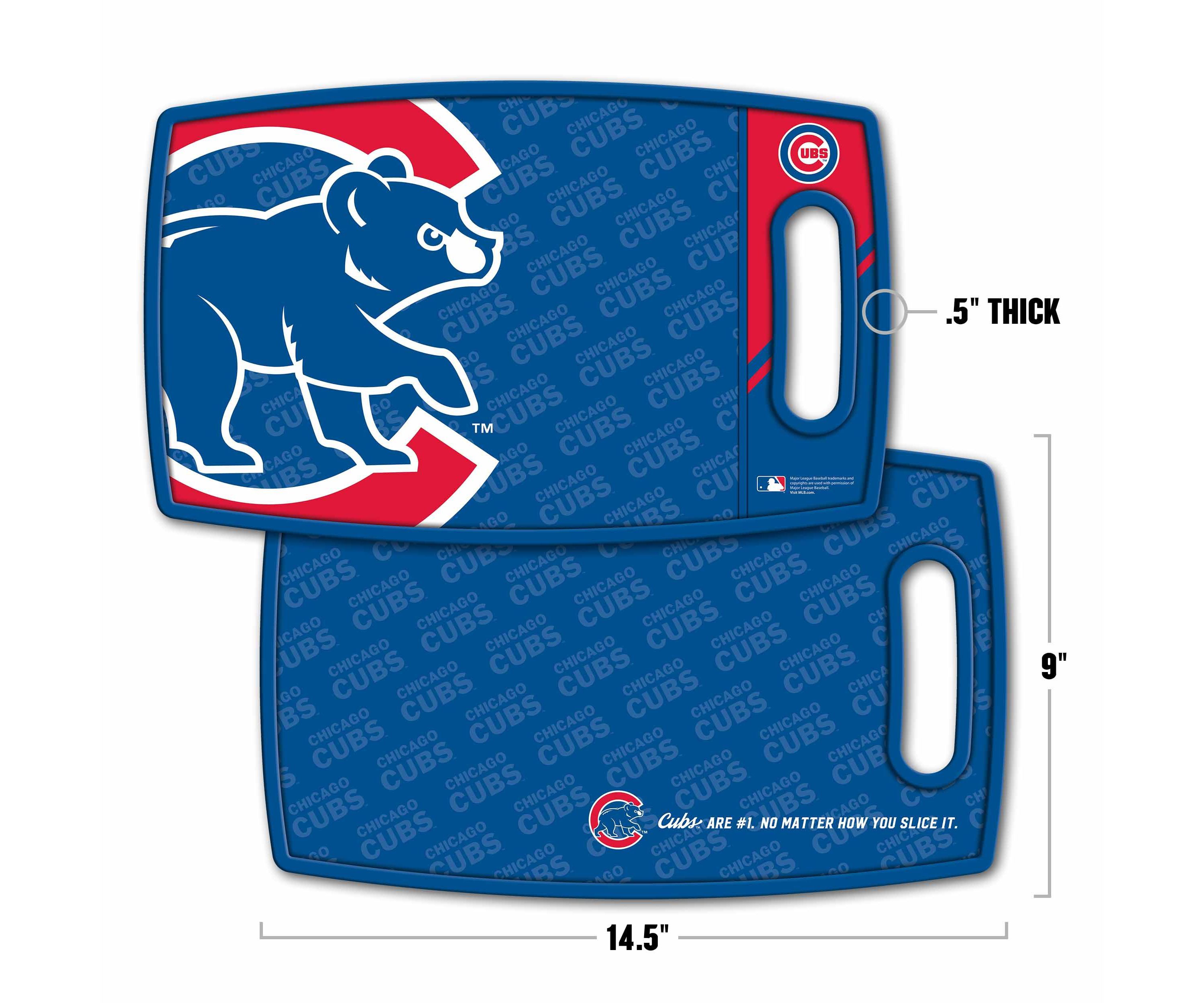 YouTheFan MLB Chicago Cubs Logo Series Cutting Board