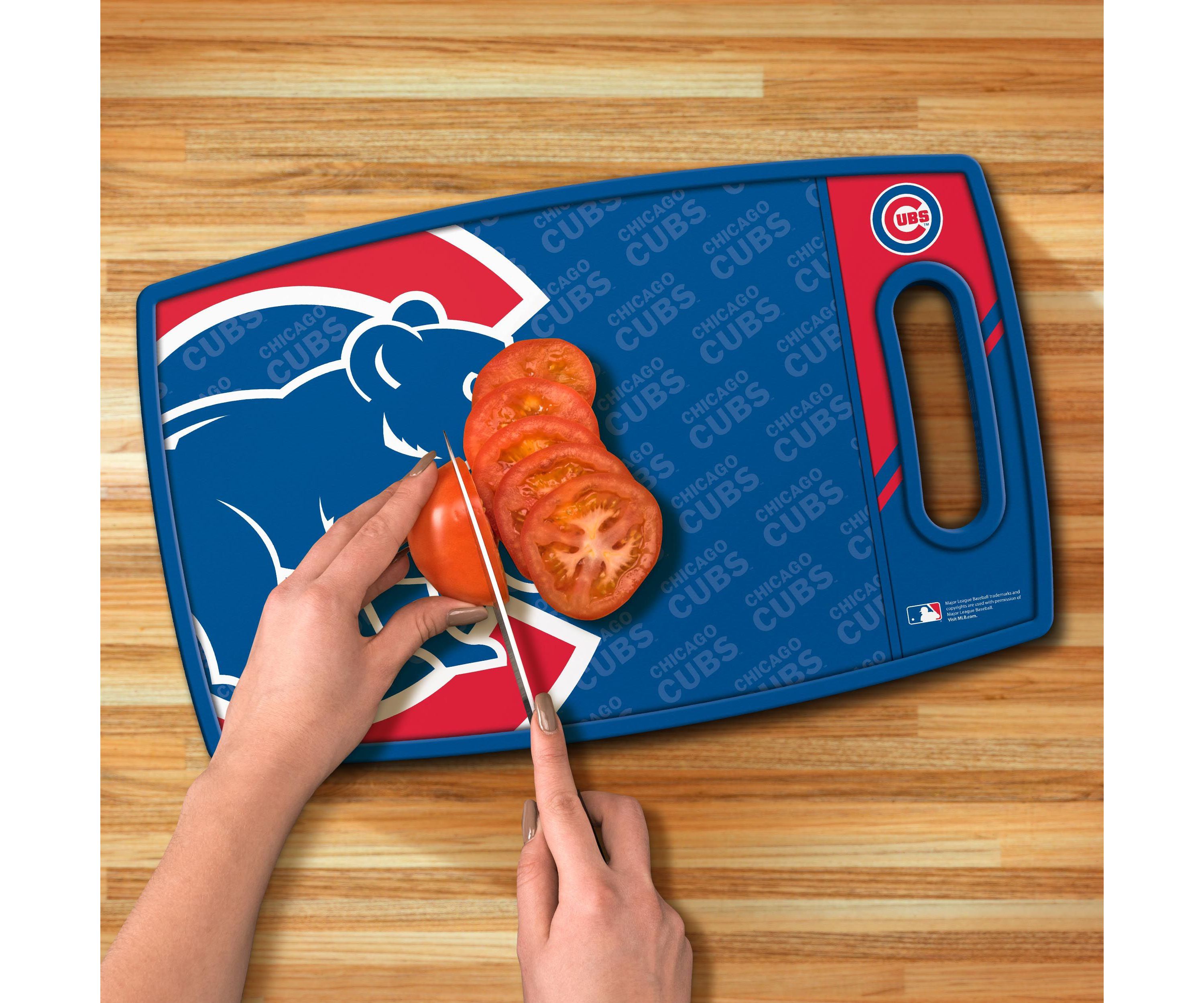 YouTheFan MLB Chicago Cubs Logo Series Cutting Board