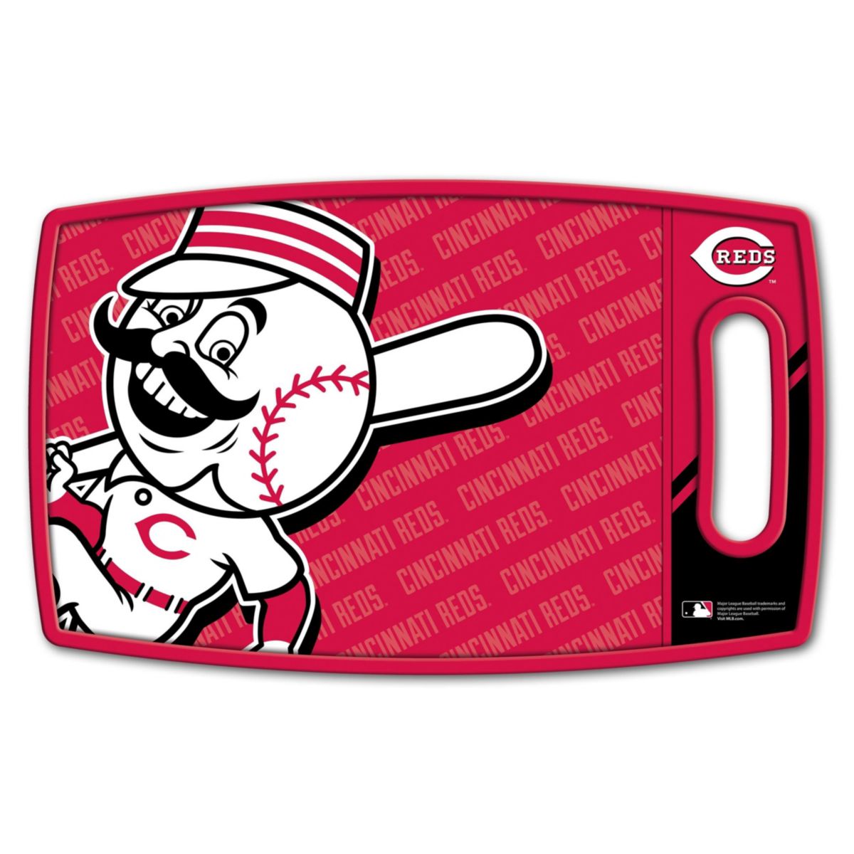YouTheFan MLB Cincinnati Reds Logo Series Cutting Board