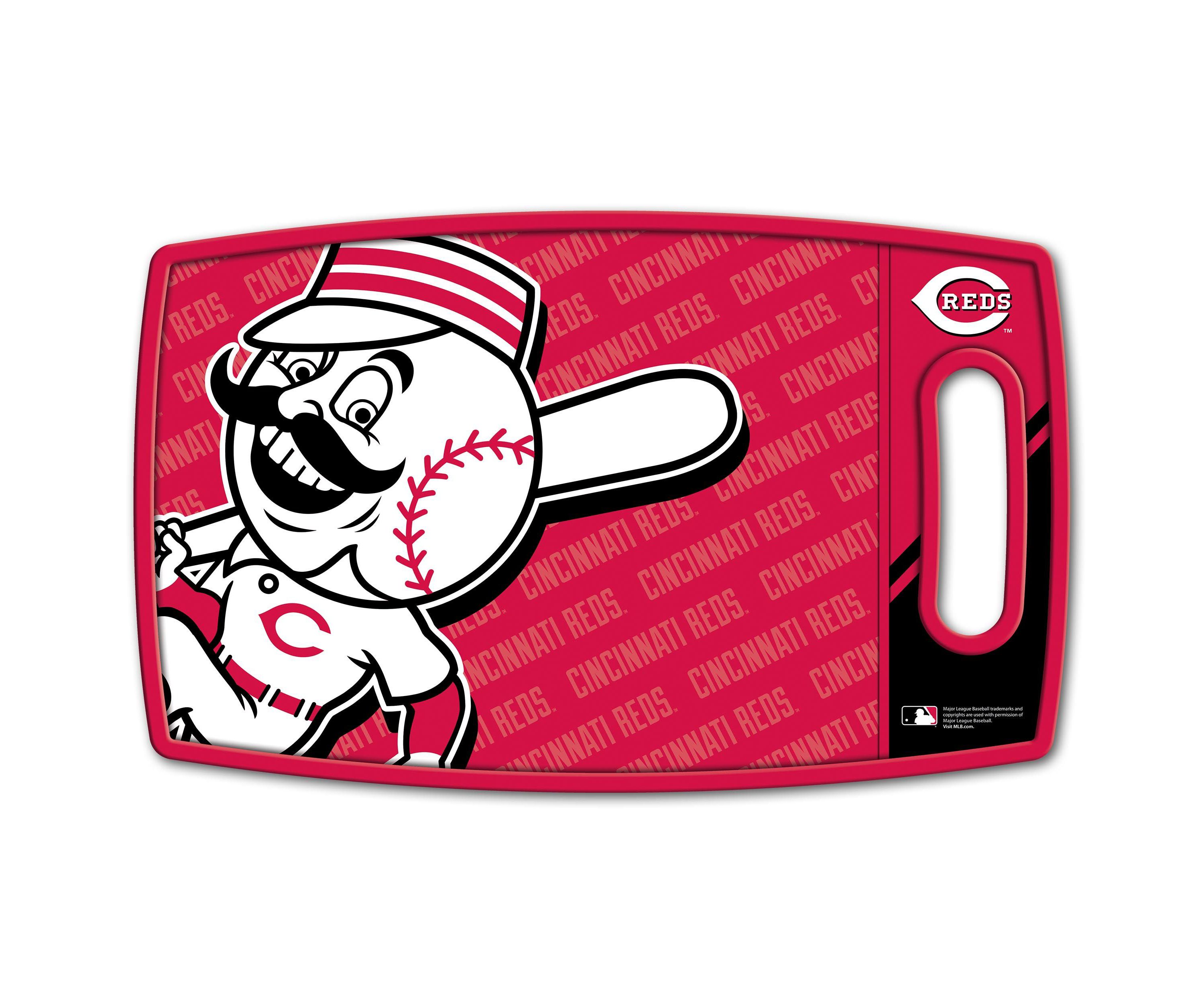 YouTheFan MLB Cincinnati Reds Logo Series Cutting Board