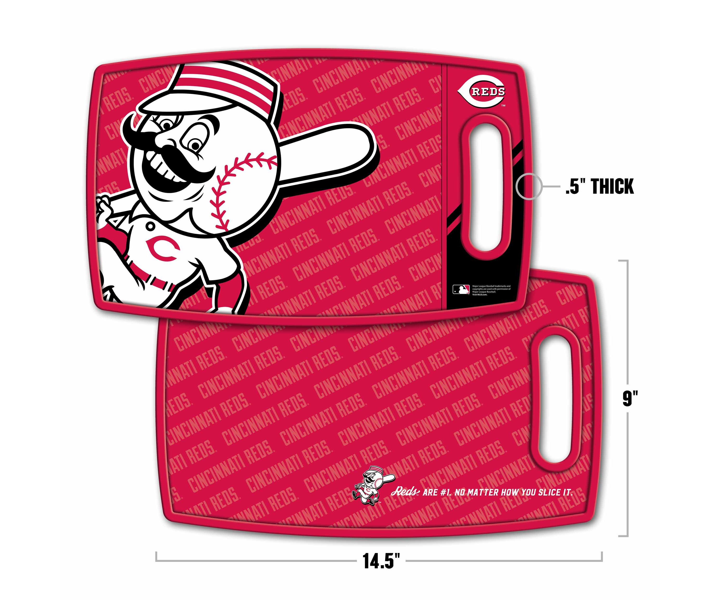 YouTheFan MLB Cincinnati Reds Logo Series Cutting Board