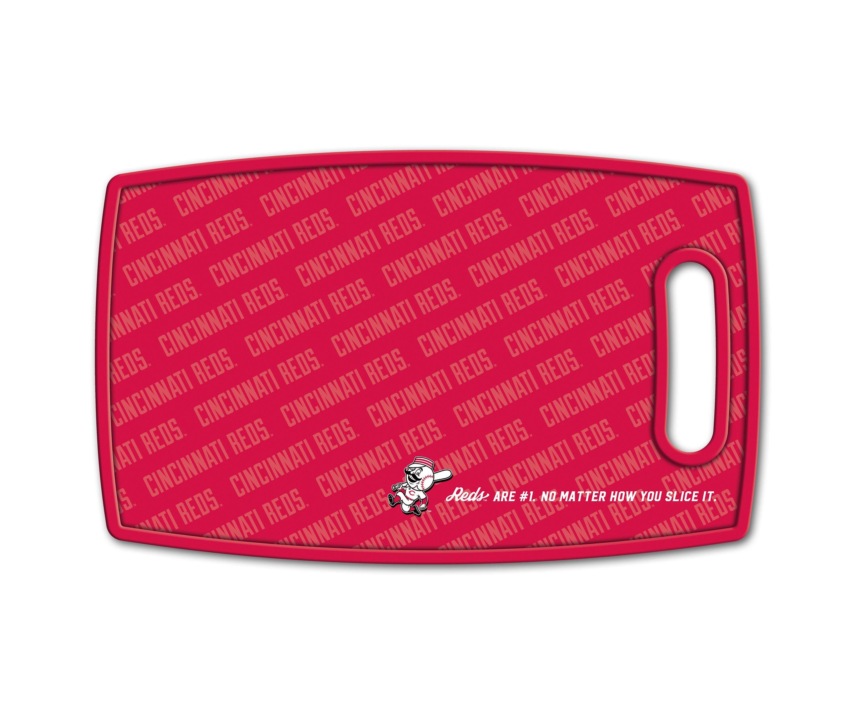 YouTheFan MLB Cincinnati Reds Logo Series Cutting Board