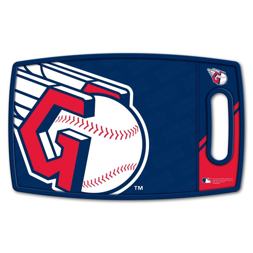 YouTheFan MLB Cleveland Guardians Logo Series Cutting Board