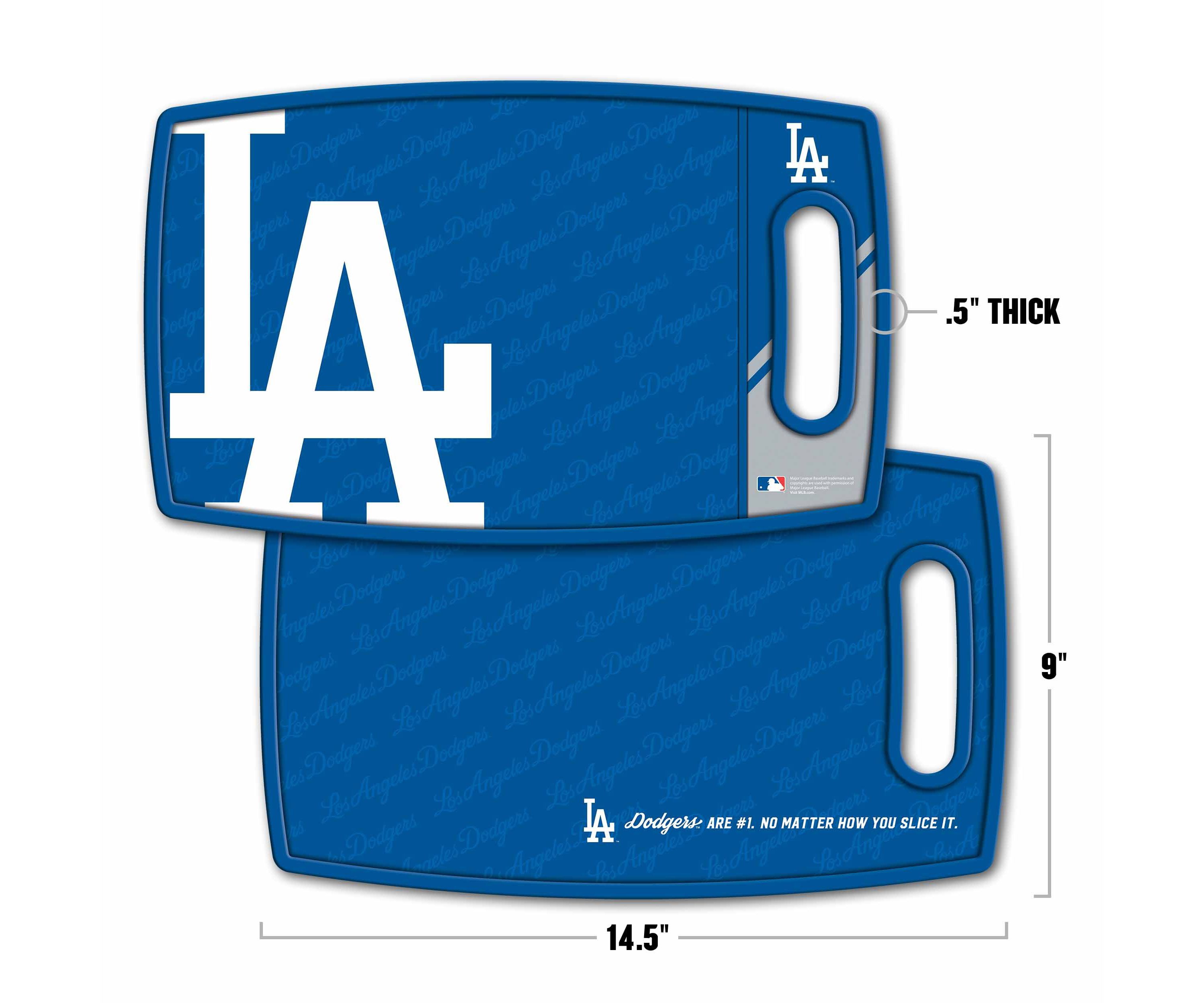 YouTheFan MLB Los Angeles Dodgers Logo Series Cutting Board