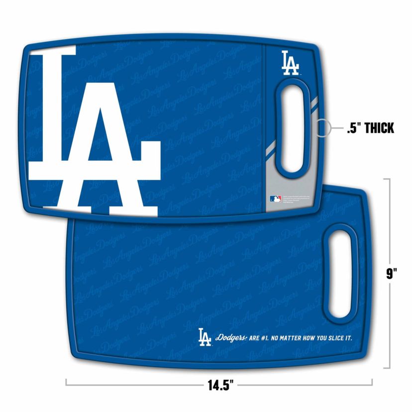 YouTheFan MLB Los Angeles Dodgers Logo Series Cutting Board
