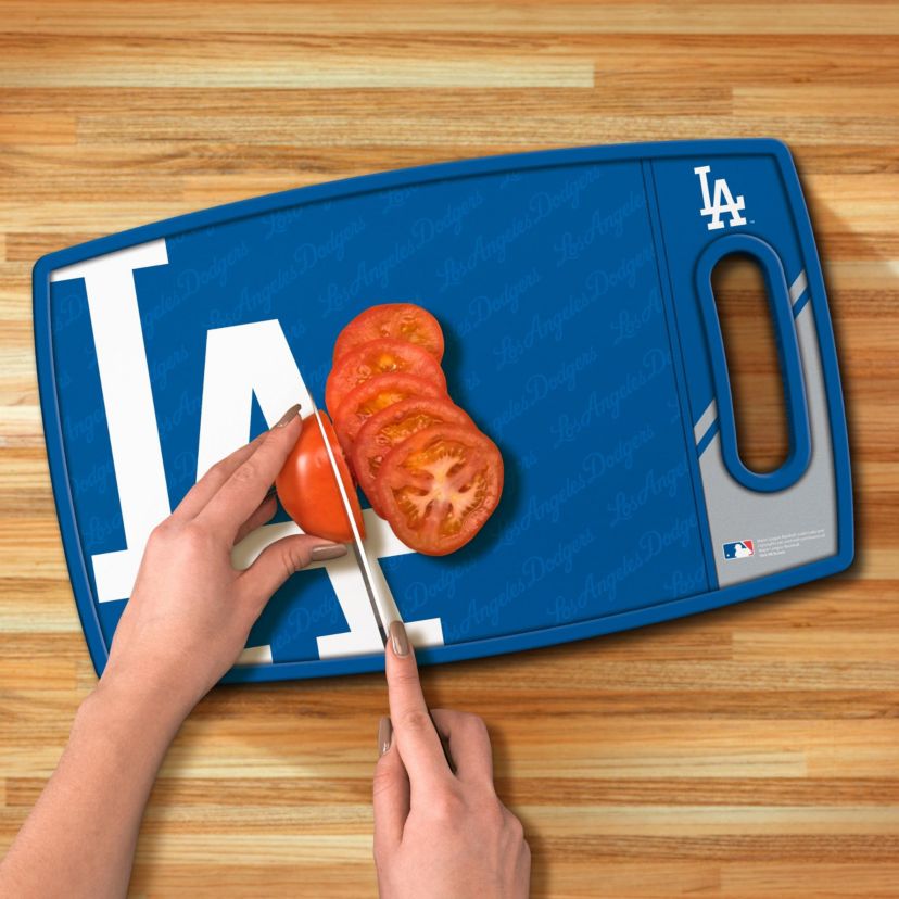 YouTheFan MLB Los Angeles Dodgers Logo Series Cutting Board