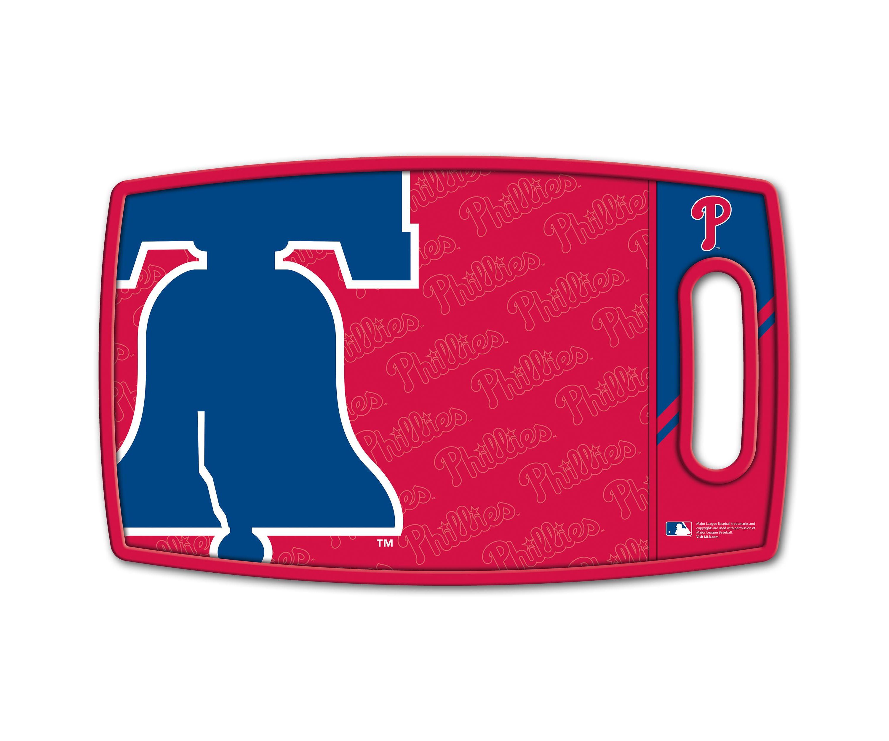 YouTheFan MLB Philadelphia Phillies Logo Series Cutting Board