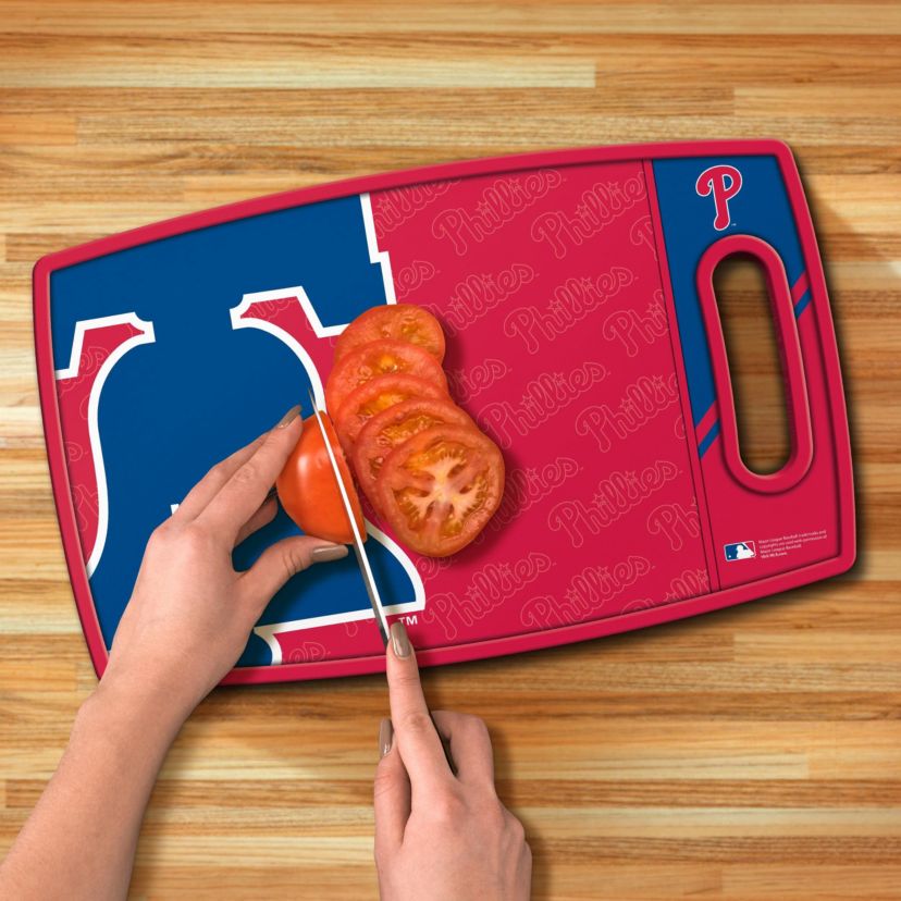 YouTheFan MLB Philadelphia Phillies Logo Series Cutting Board