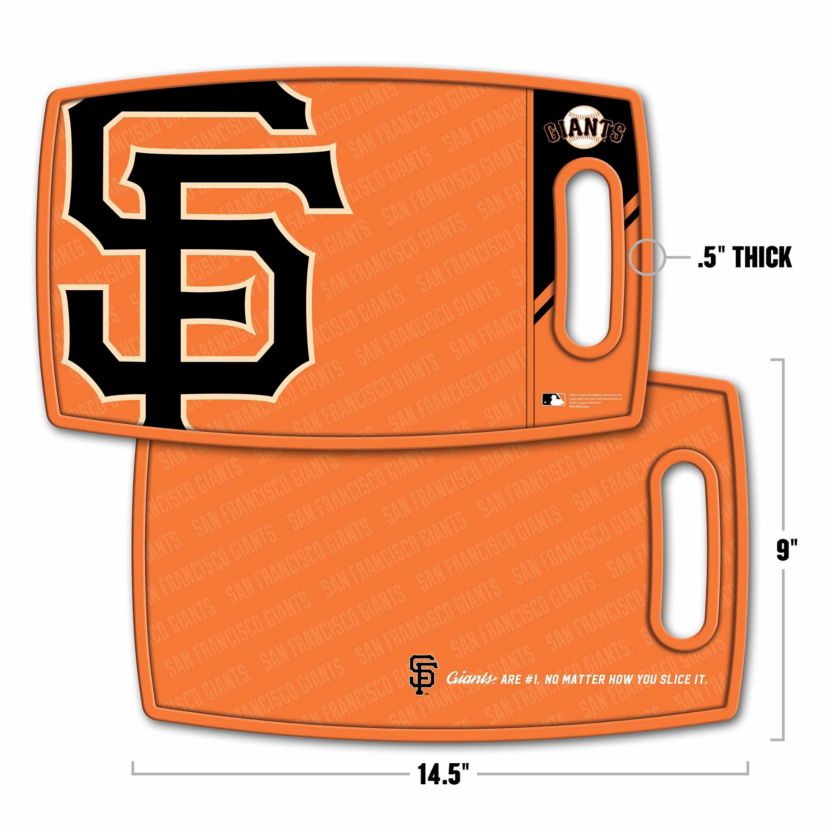 YouTheFan MLB San Francisco Giants Logo Series Cutting Board