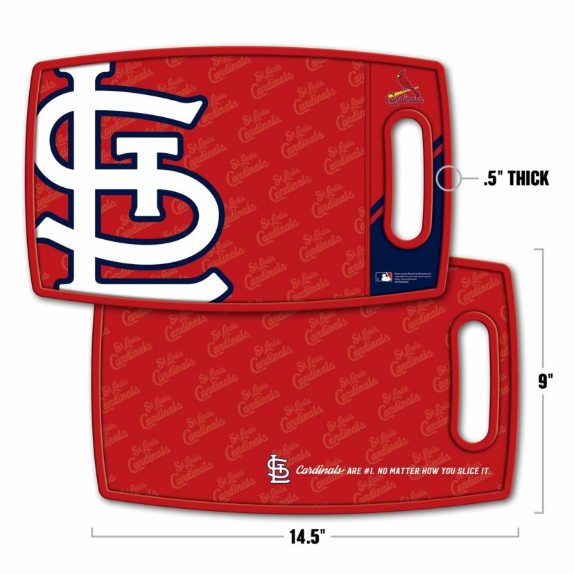 YouTheFan MLB St. Louis Cardinals Logo Series Cutting Board