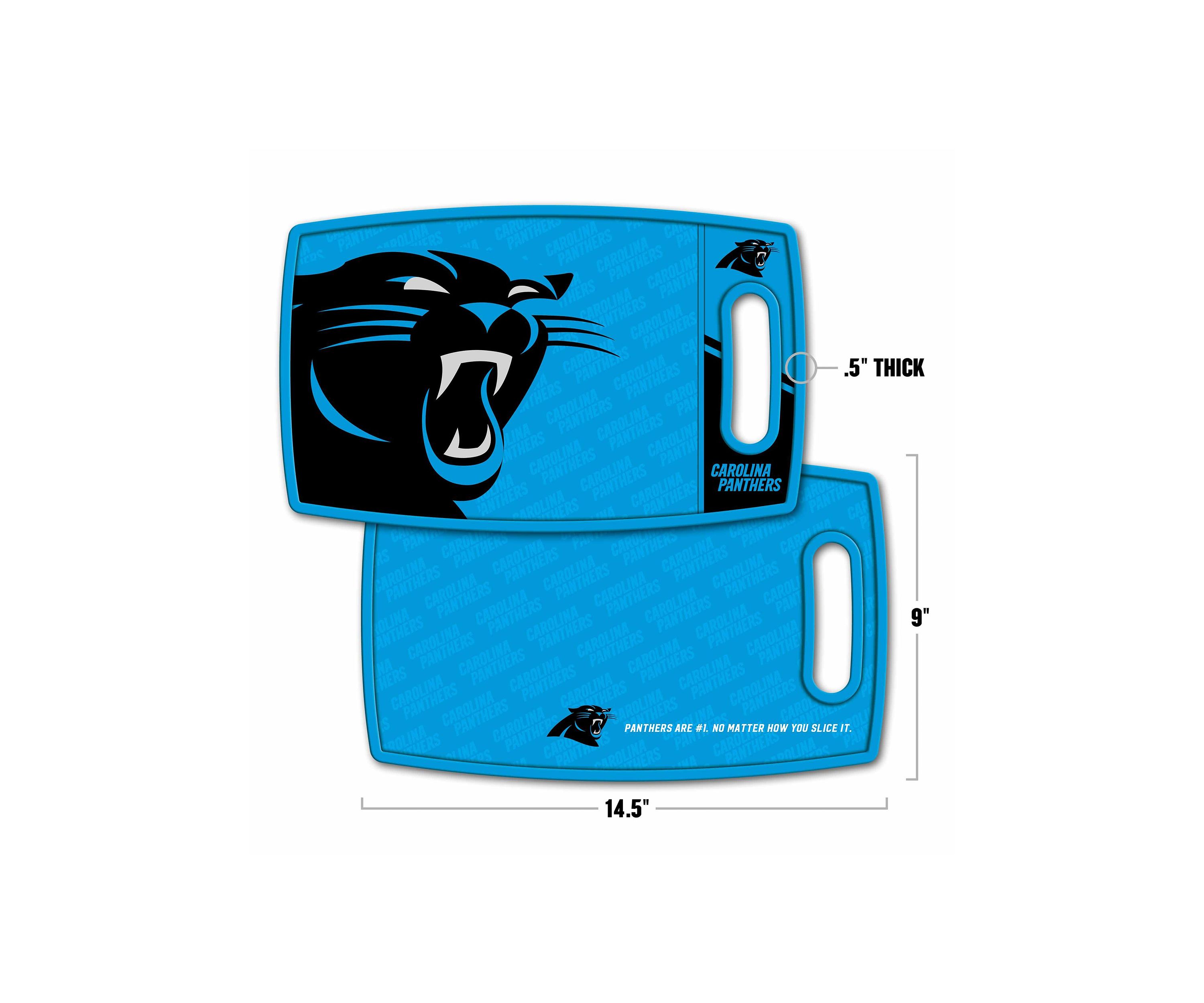 YouTheFan NFL Carolina Panthers Logo Series Cutting Board