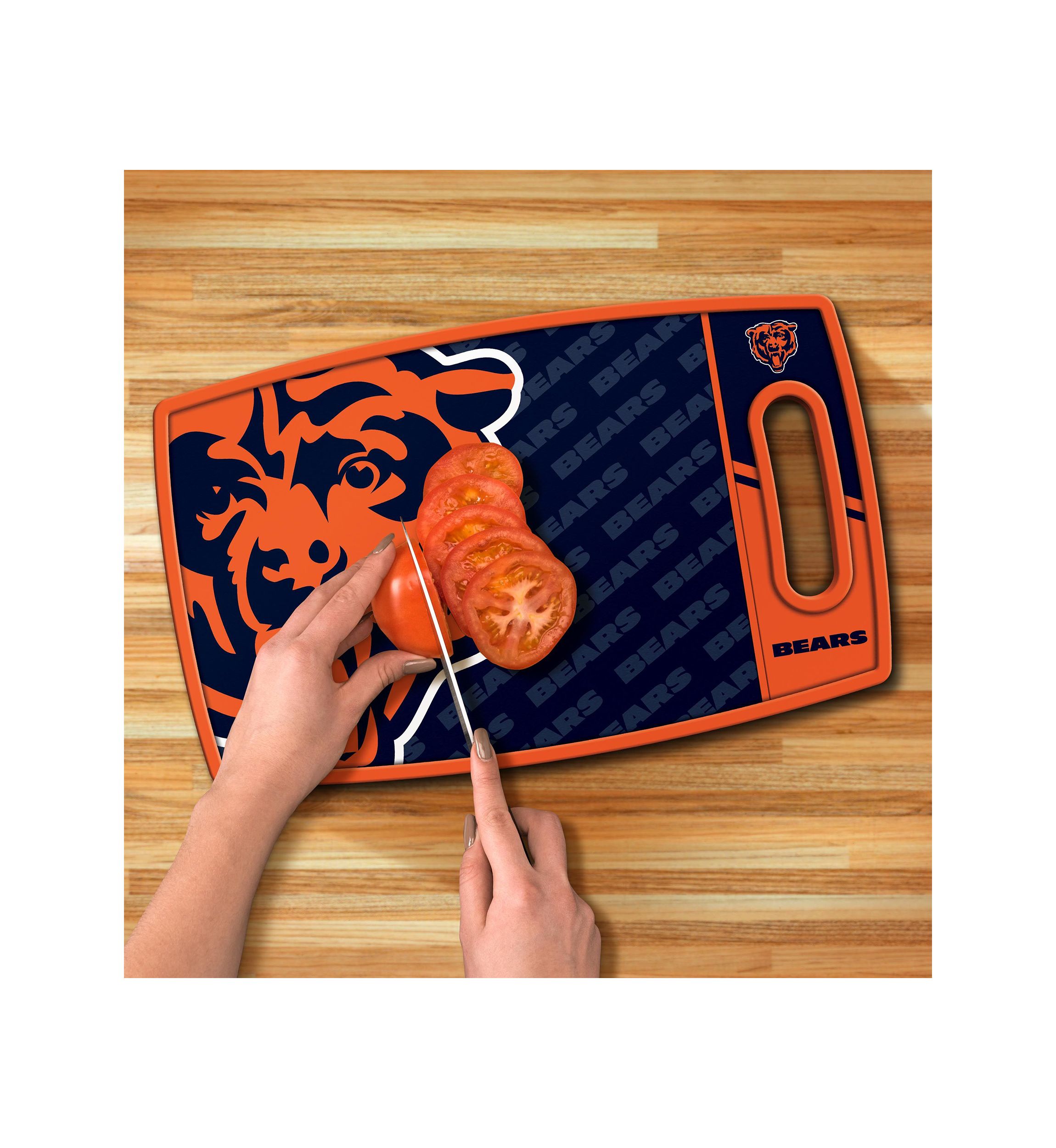 YouTheFan NFL Chicago Bears Logo Series Cutting Board