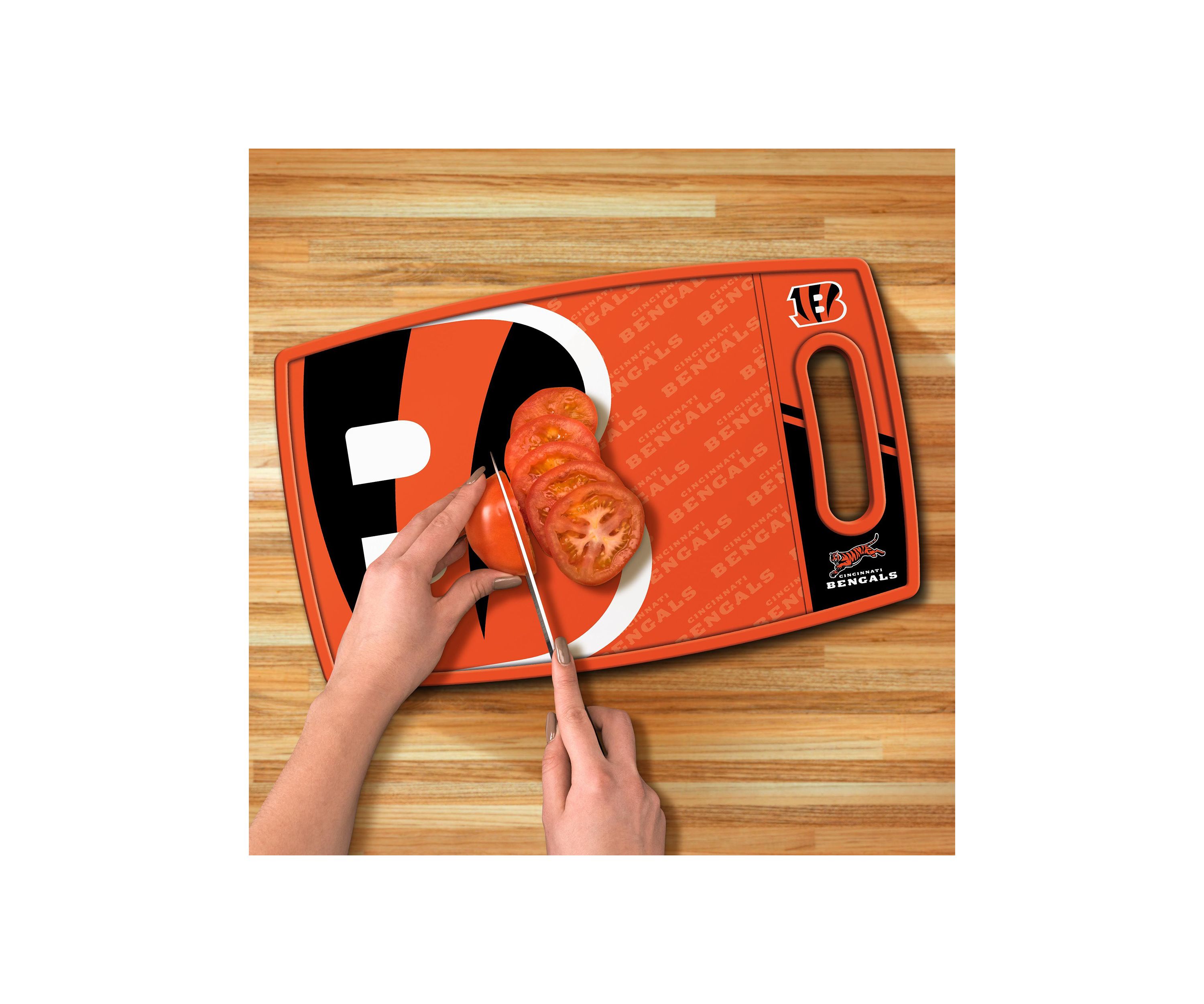 YouTheFan NFL Cincinnati Bengals Logo Series Cutting Board