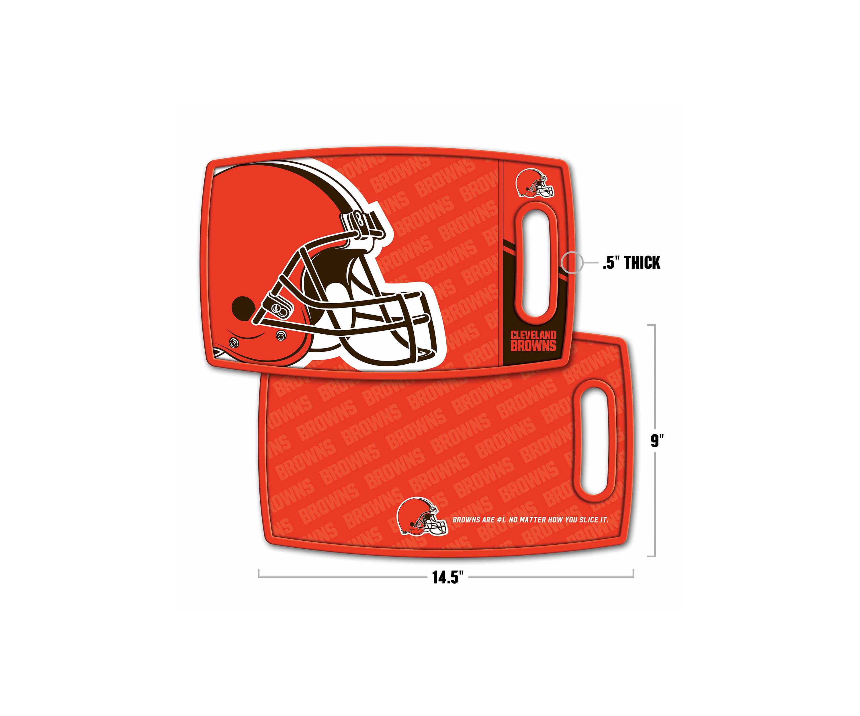 YouTheFan NFL Cleveland Browns Logo Series Cutting Board