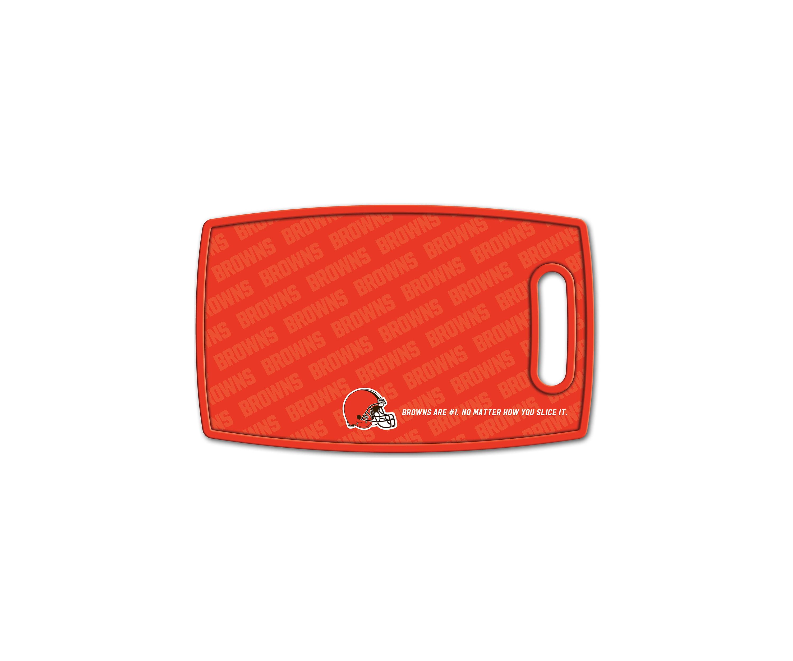 YouTheFan NFL Cleveland Browns Logo Series Cutting Board